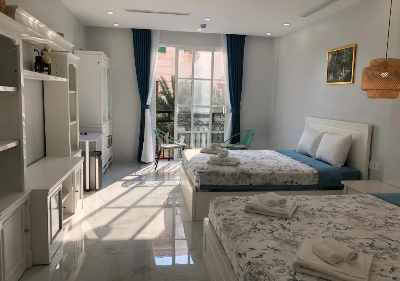 Bed in Moonlight Hotel Phu Quoc