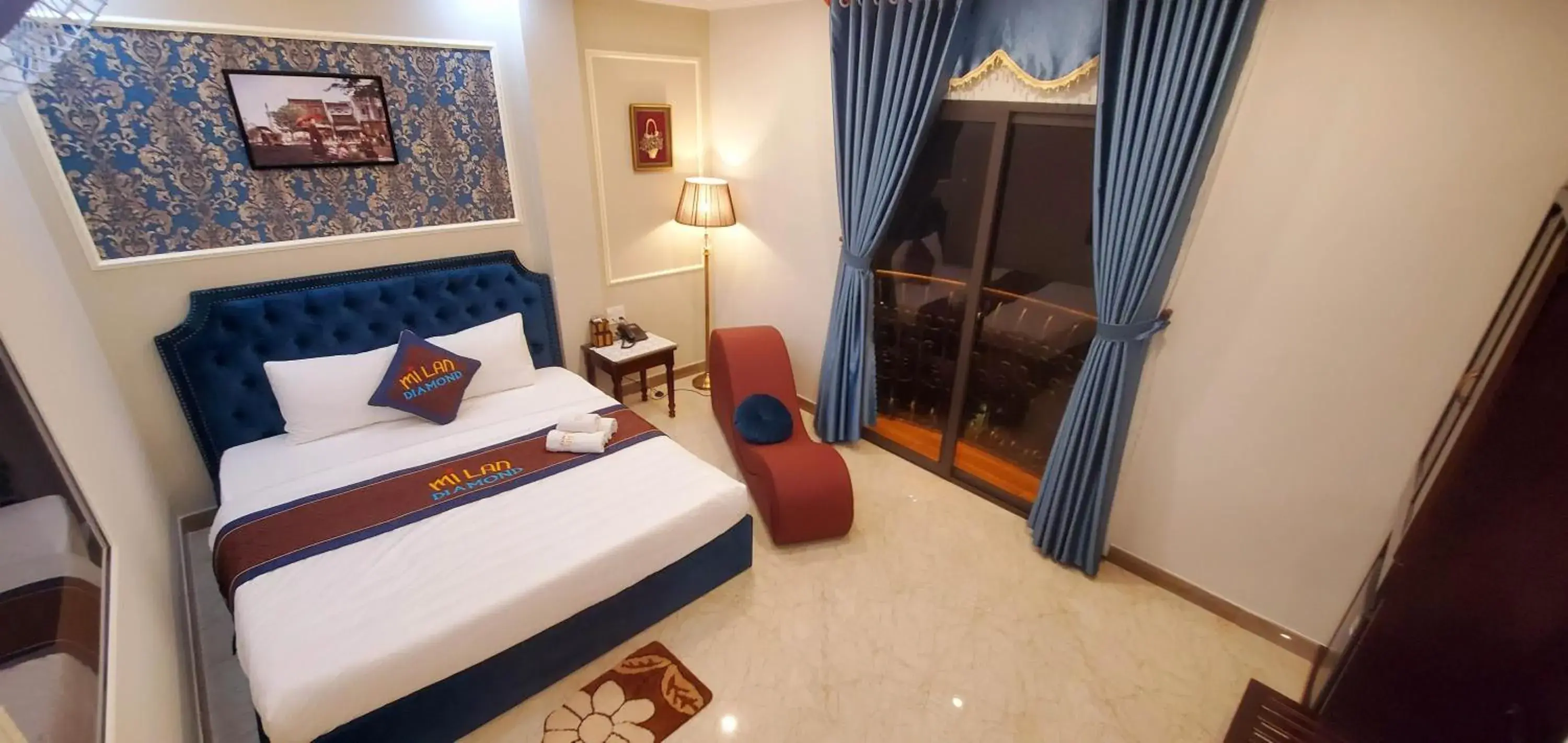 Bedroom, Bed in Milan Diamond Hotel Bedroom, Bed in Milan Diamond Hotel