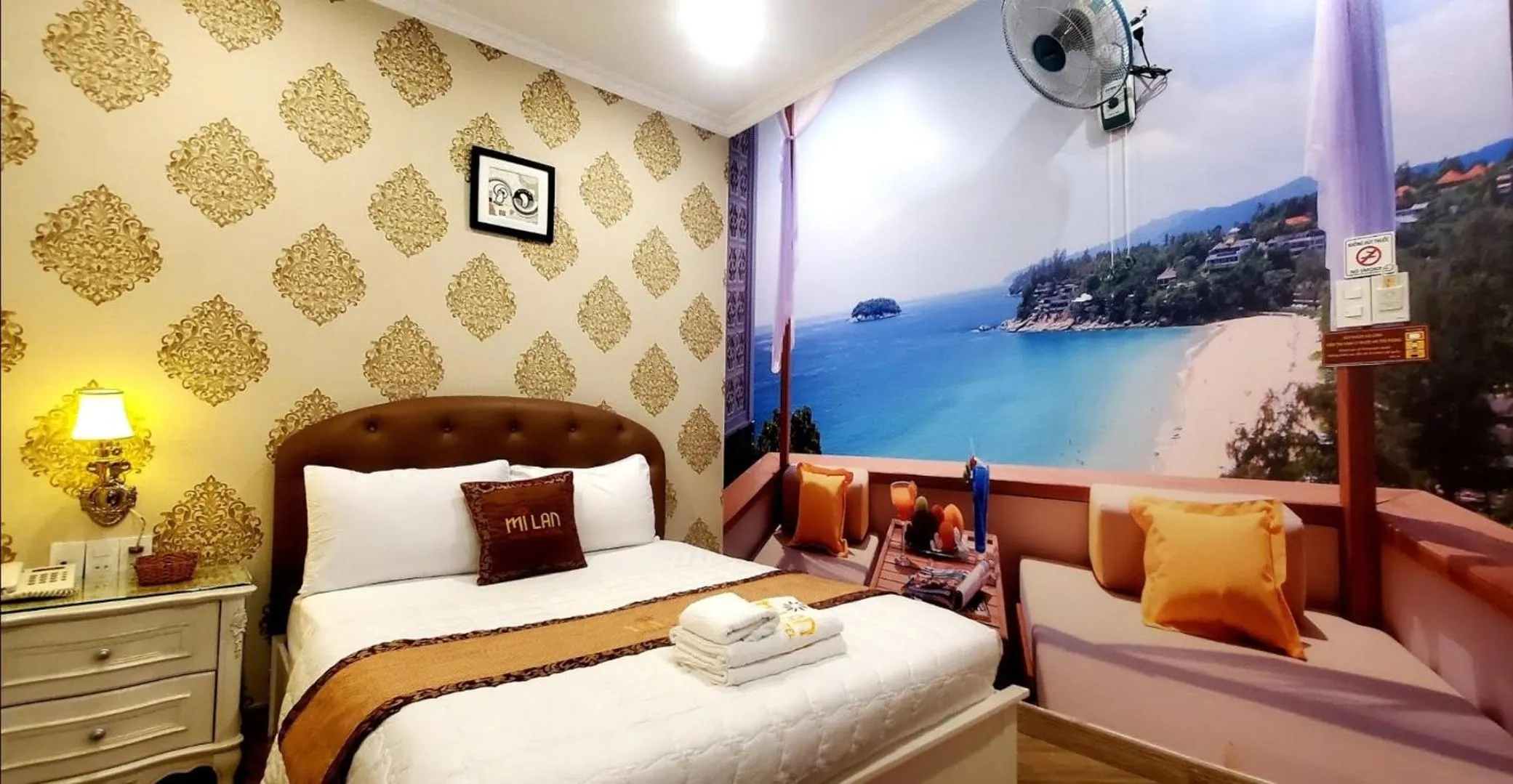 Photo of the whole room, Bed in Milan Corner Hotel