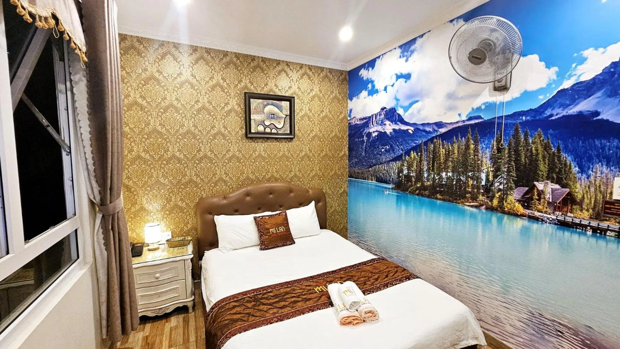 Photo of the whole room, Bed in Milan Corner Hotel