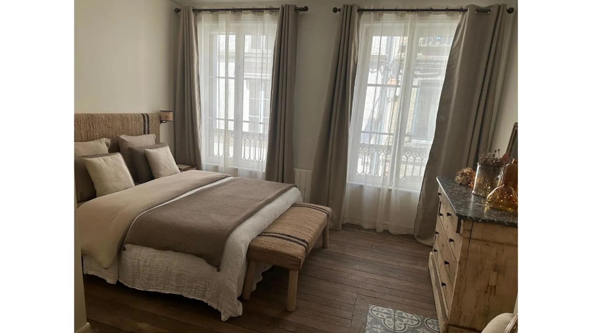 Bed in La maison du tripot