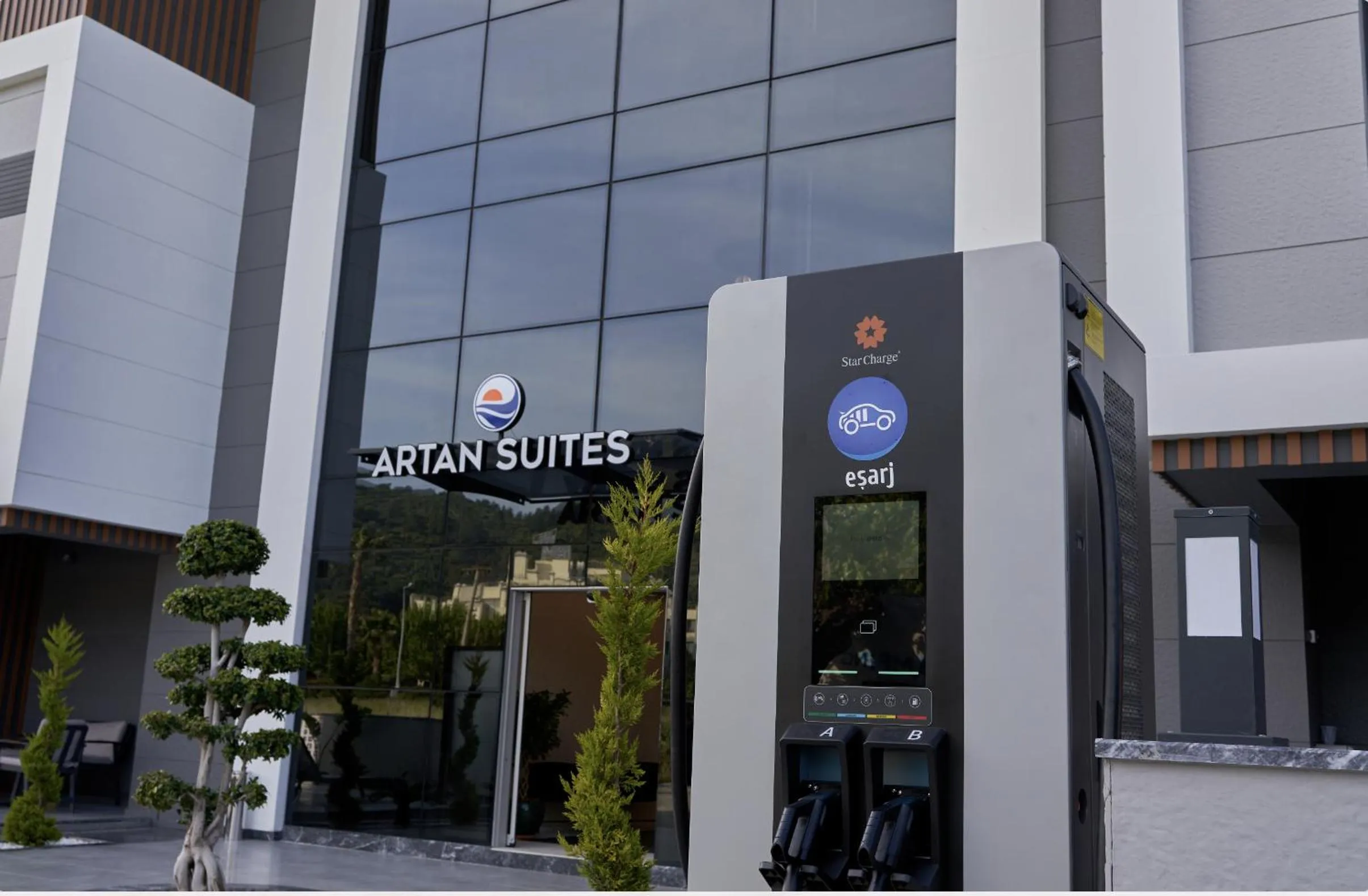 Property building in Artan Suites Tatil Evleri