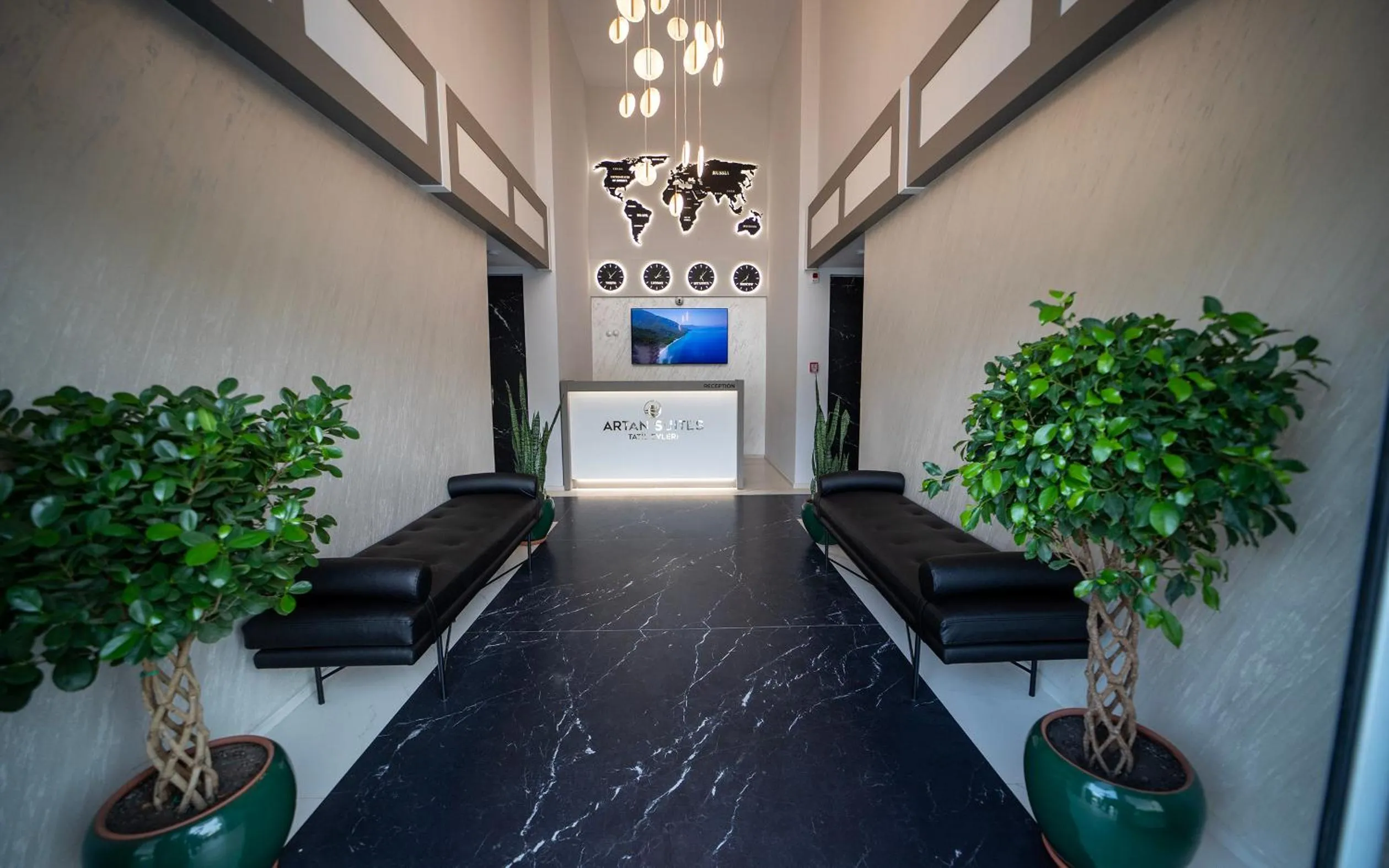 Property building in Artan Suites Tatil Evleri