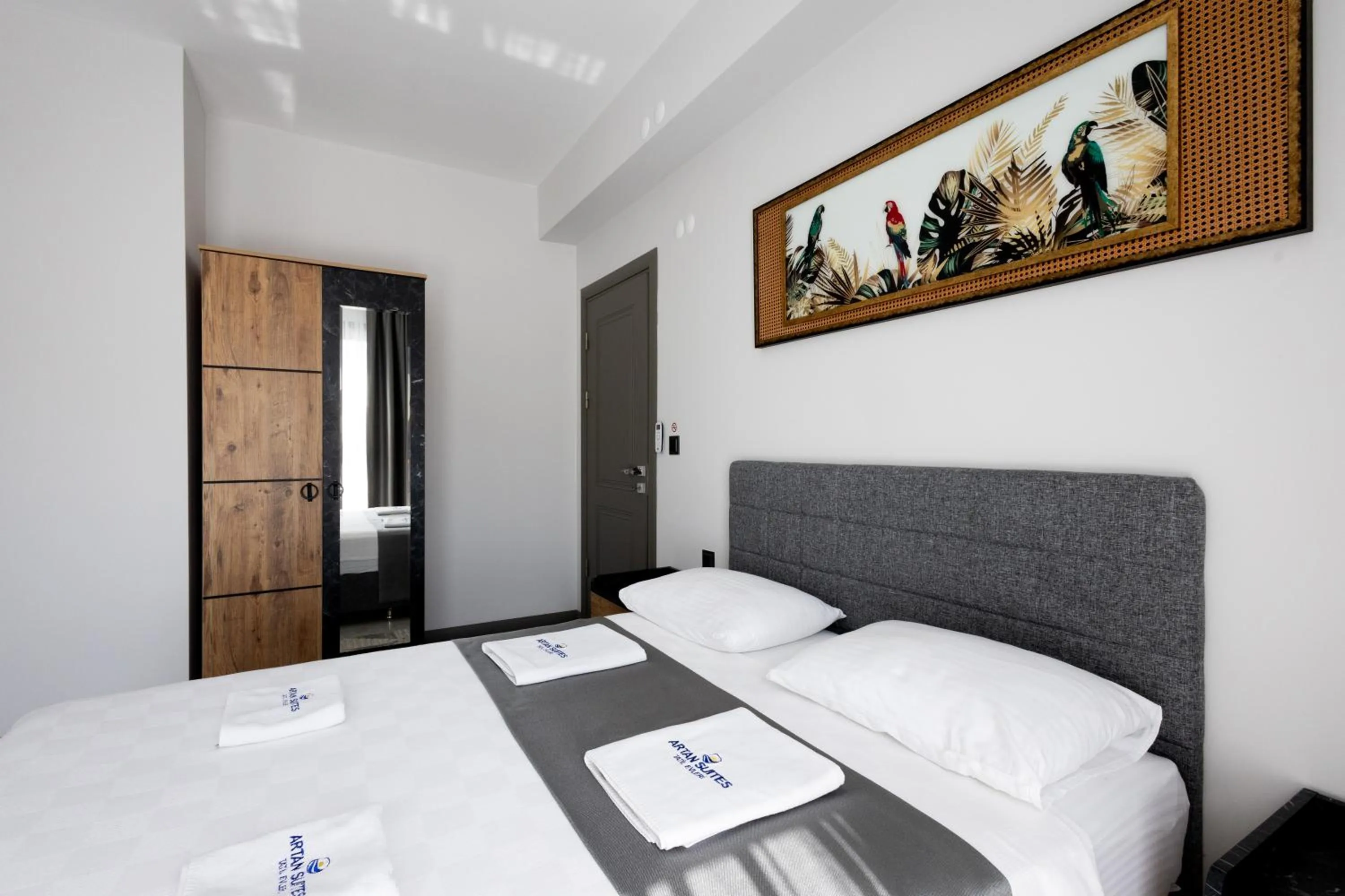 Bedroom, Bed in Artan Suites Tatil Evleri