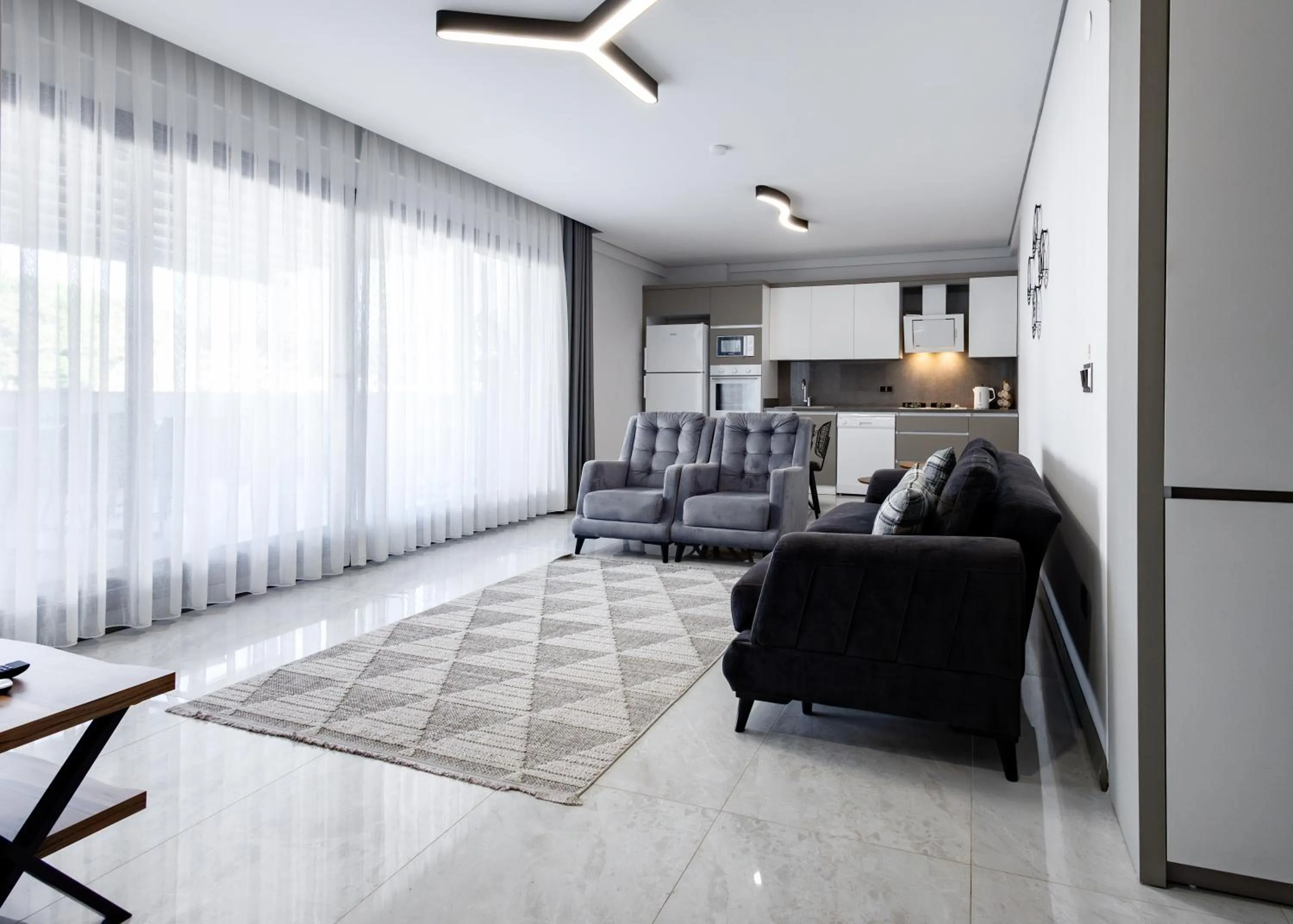 Living room in Artan Suites Tatil Evleri