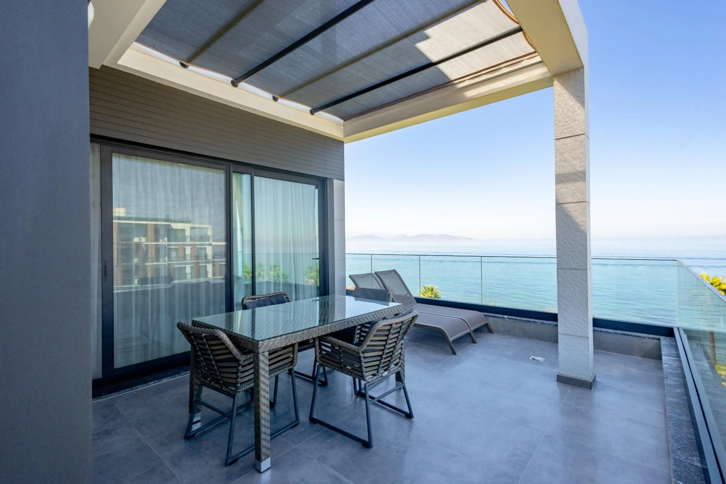 Balcony/Terrace in Artan Suites Tatil Evleri