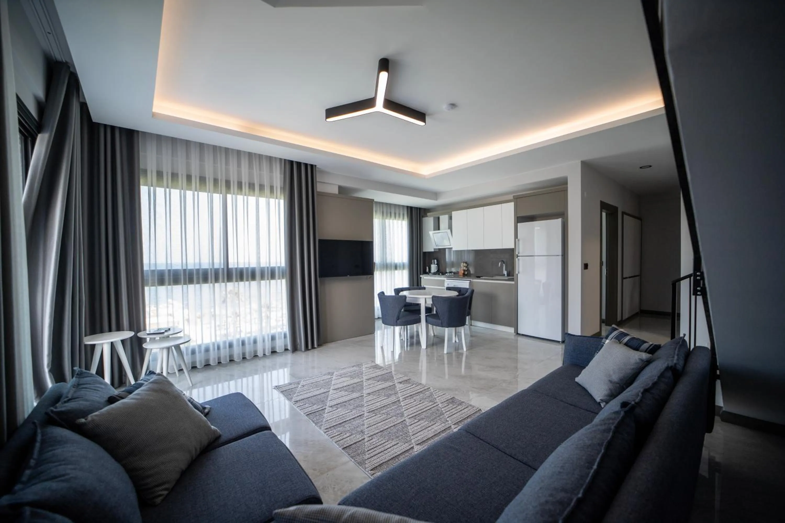 Living room in Artan Suites Tatil Evleri
