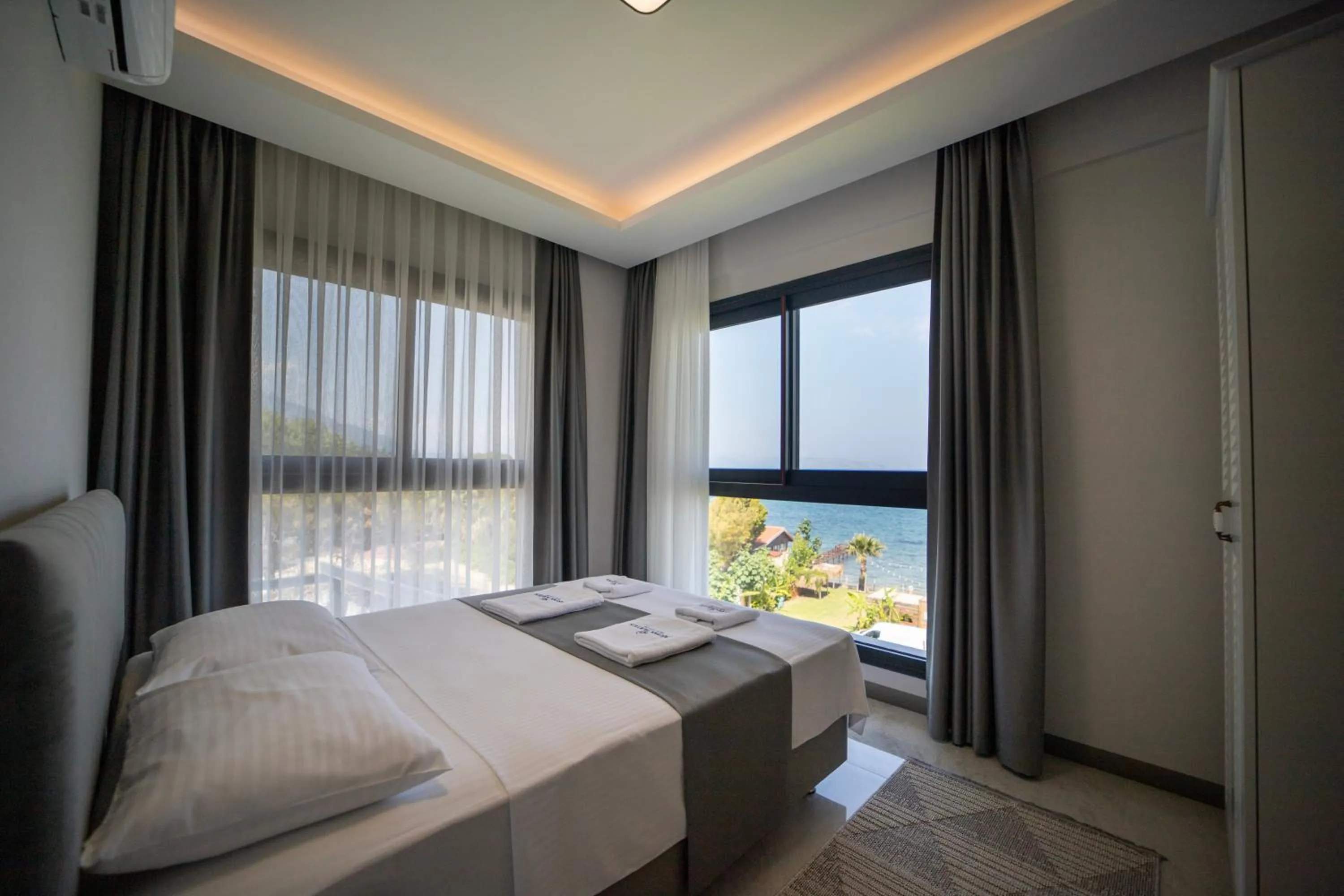 Bedroom, Bed in Artan Suites Tatil Evleri