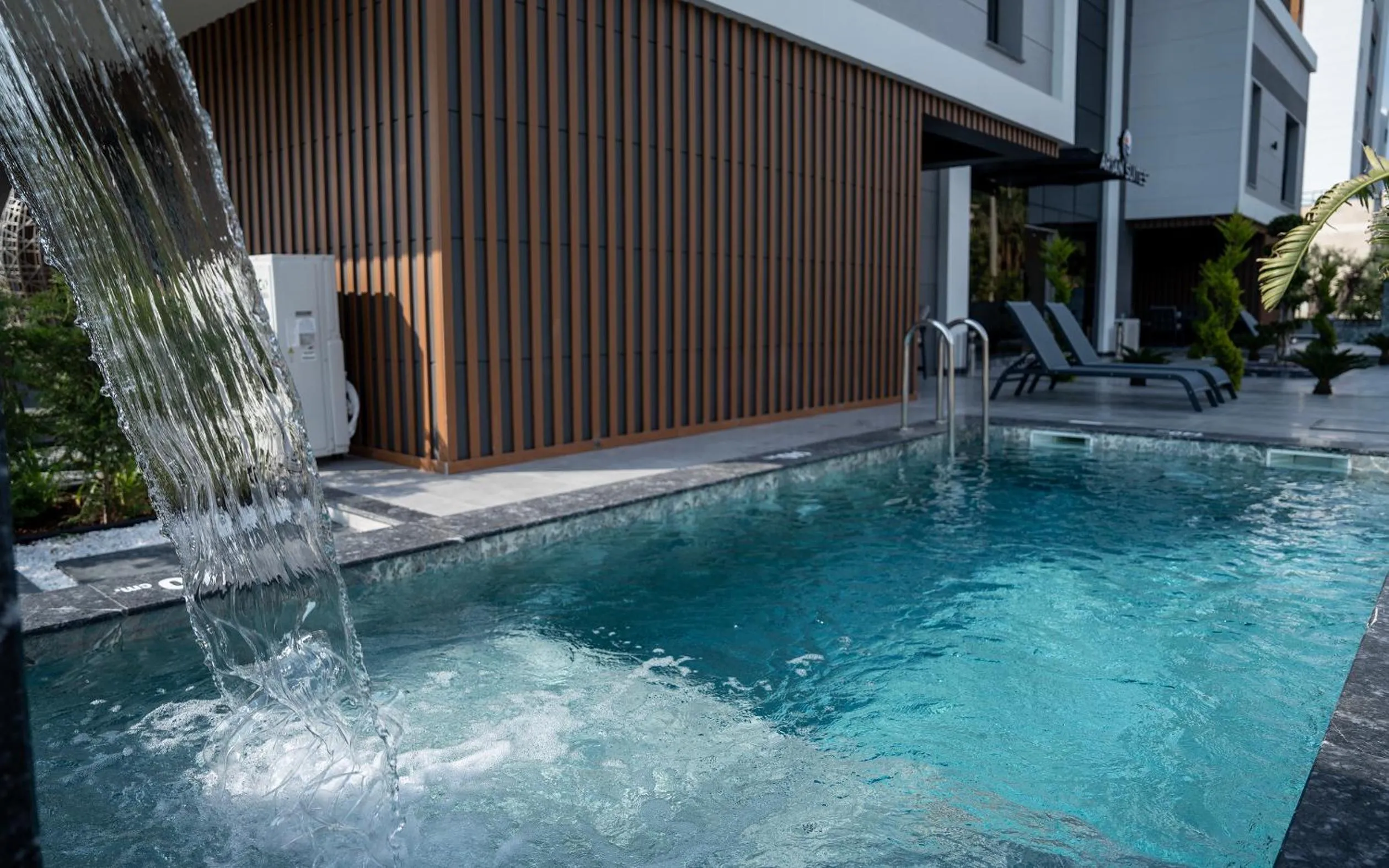 Pool view in Artan Suites Tatil Evleri