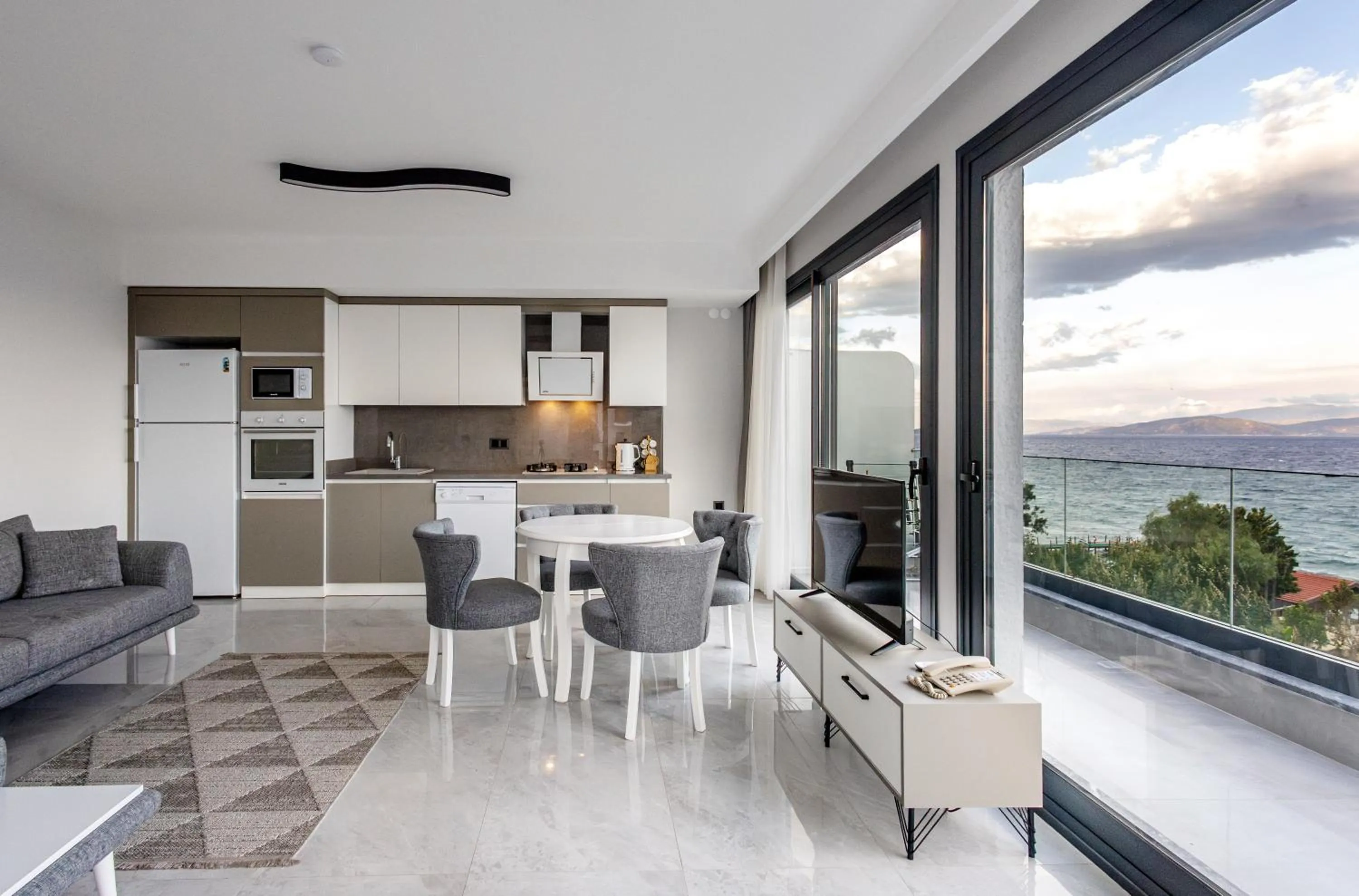 Living room in Artan Suites Tatil Evleri