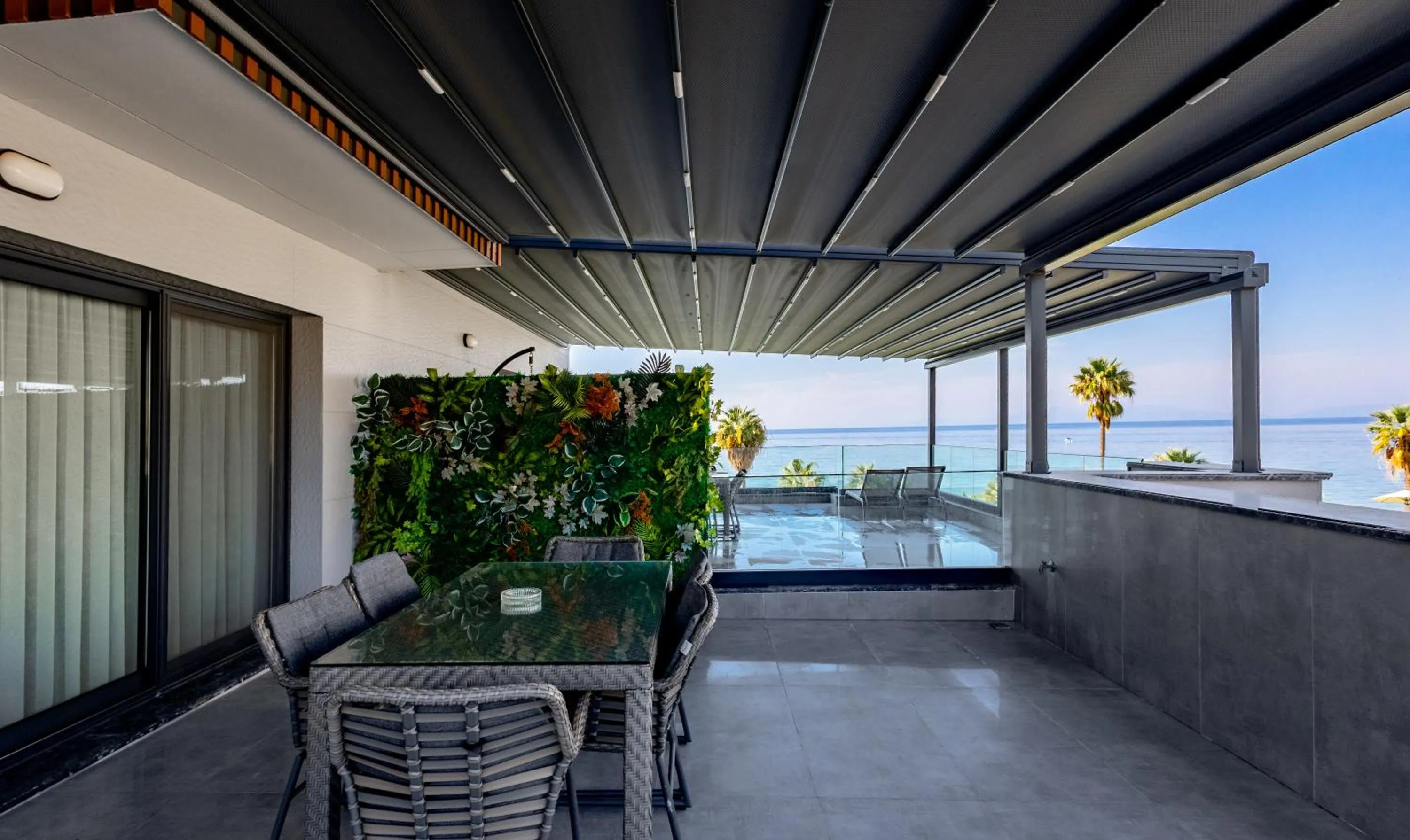 Balcony/Terrace in Artan Suites Tatil Evleri