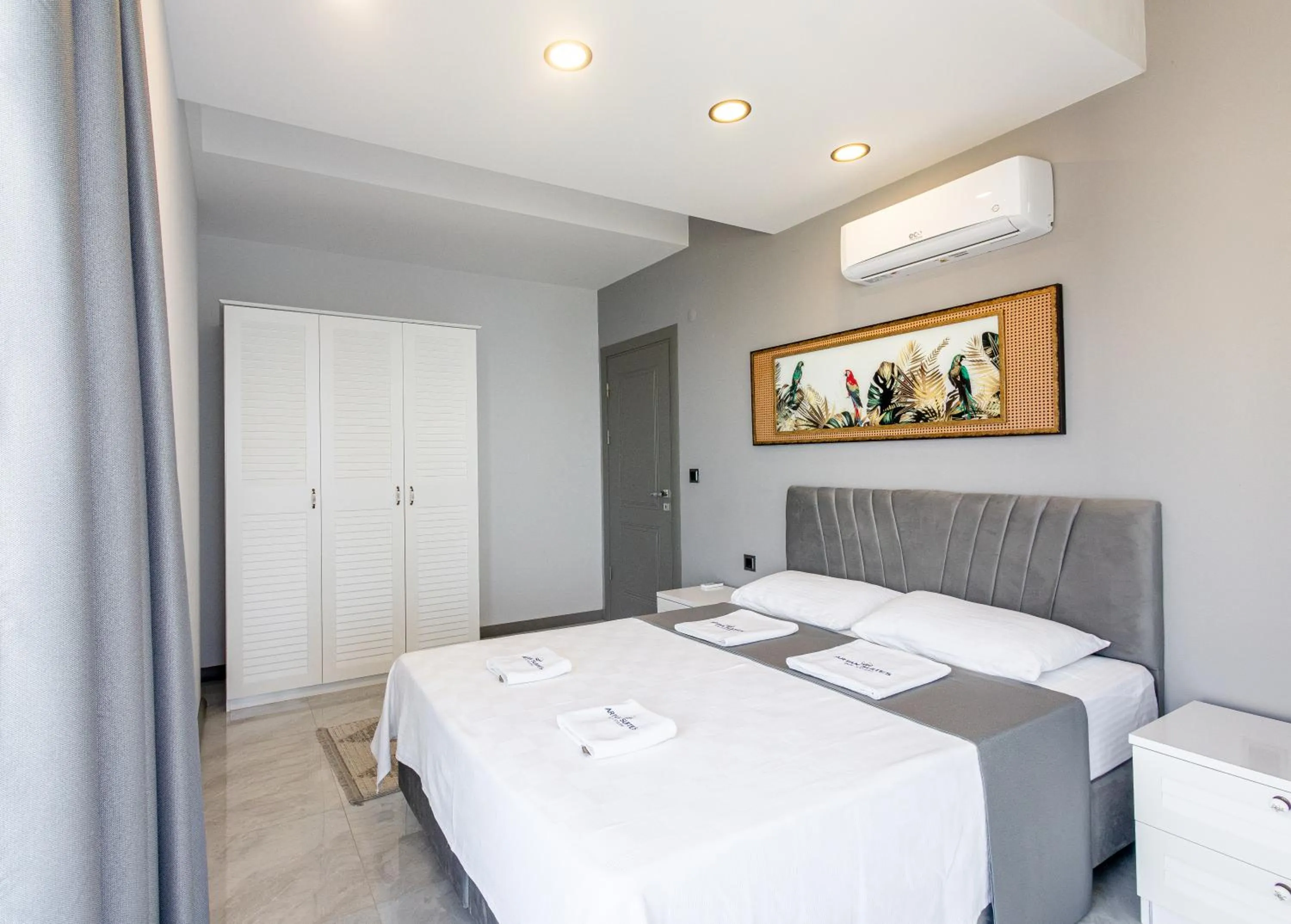 Bedroom, Bed in Artan Suites Tatil Evleri