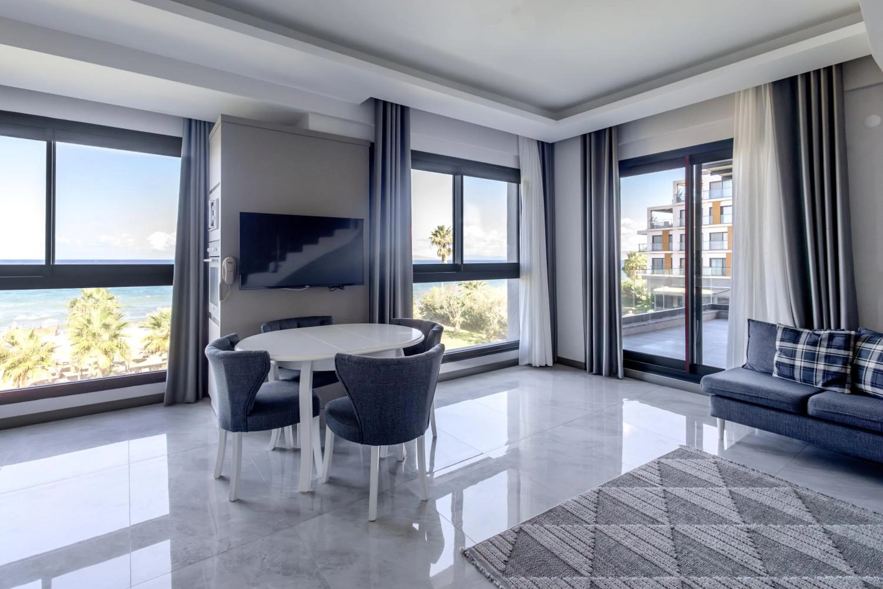 Living room in Artan Suites Tatil Evleri