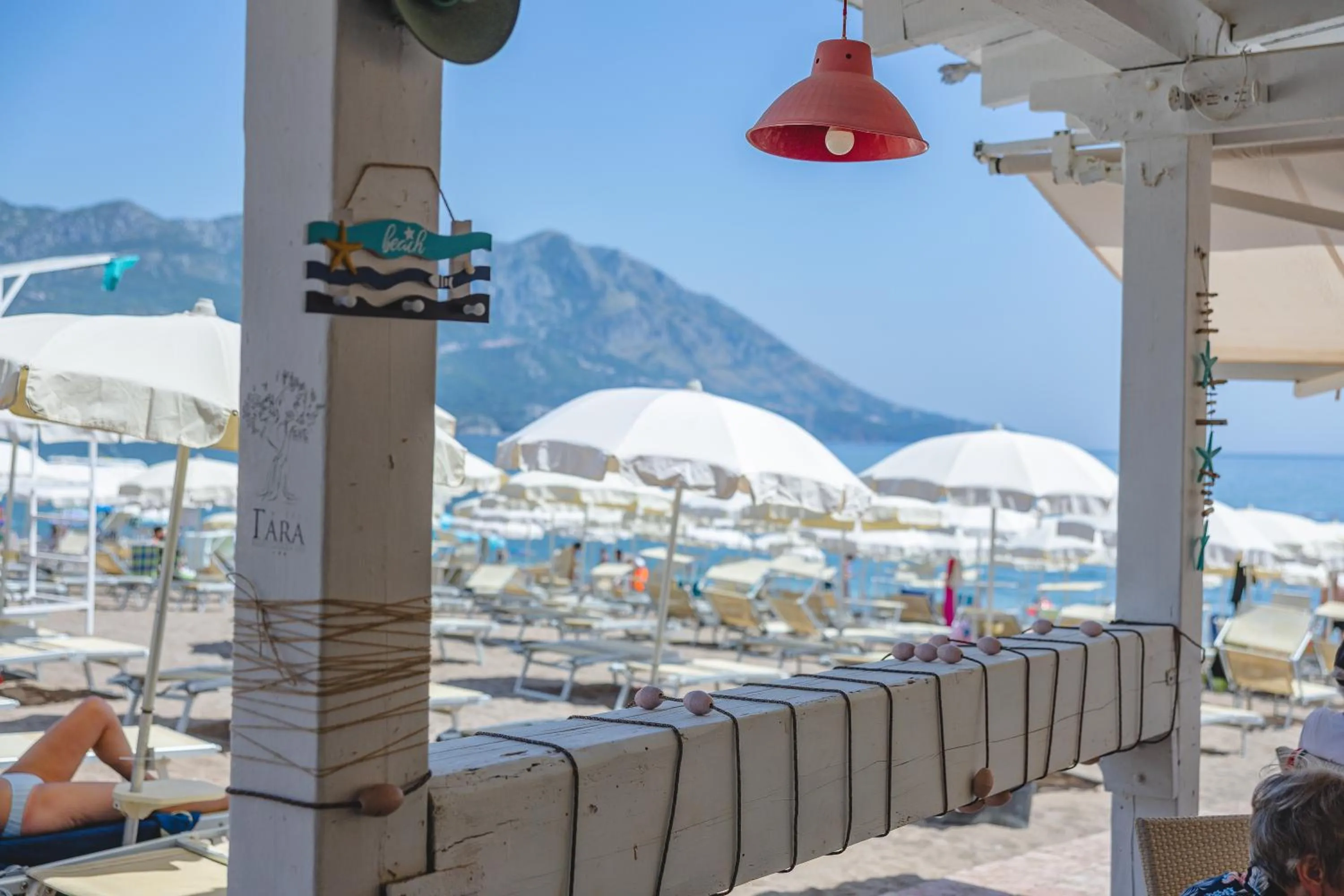 Beach in Hotel Tara Becici