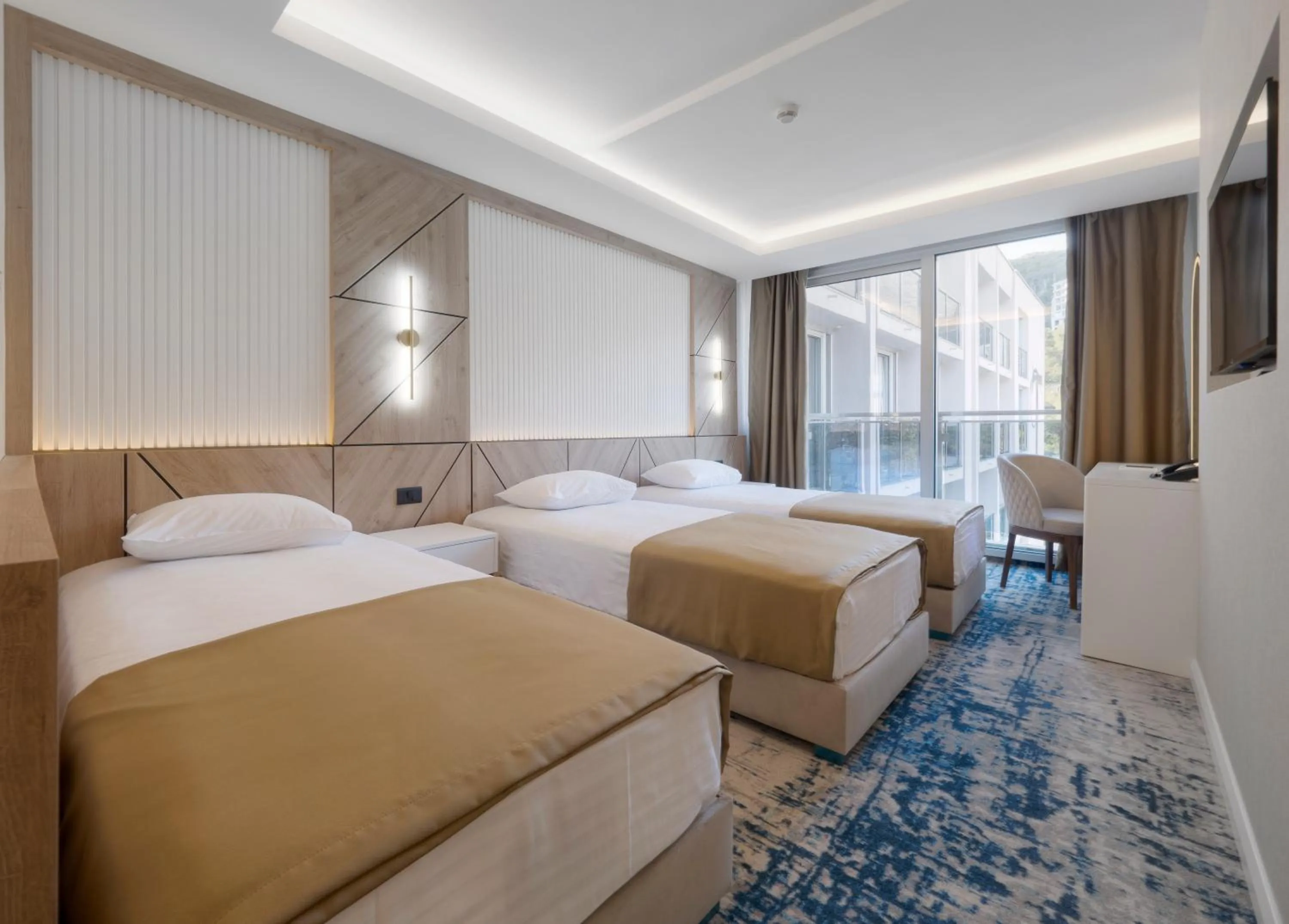 Bed in Hotel Tara Becici