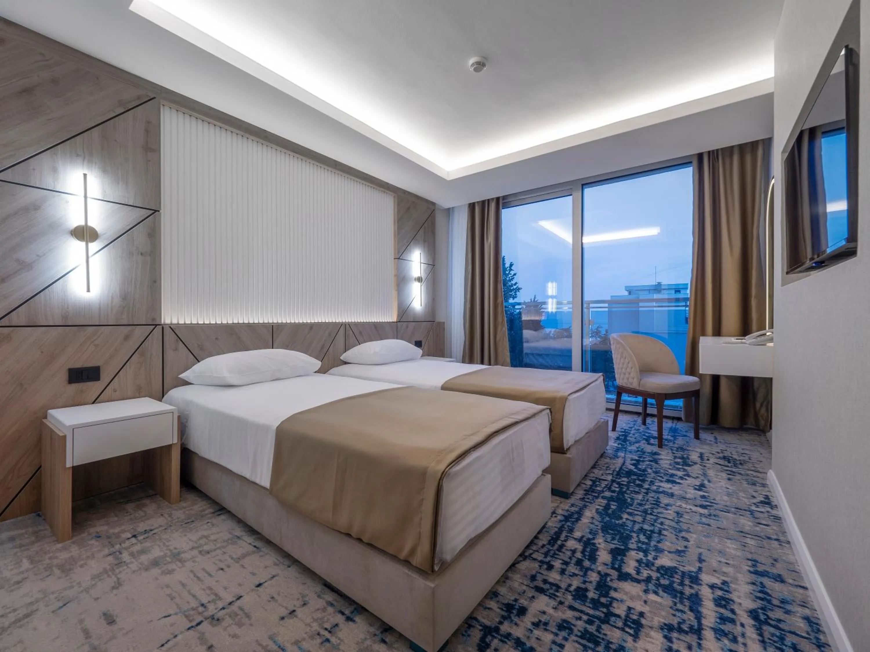 Bed in Hotel Tara Becici