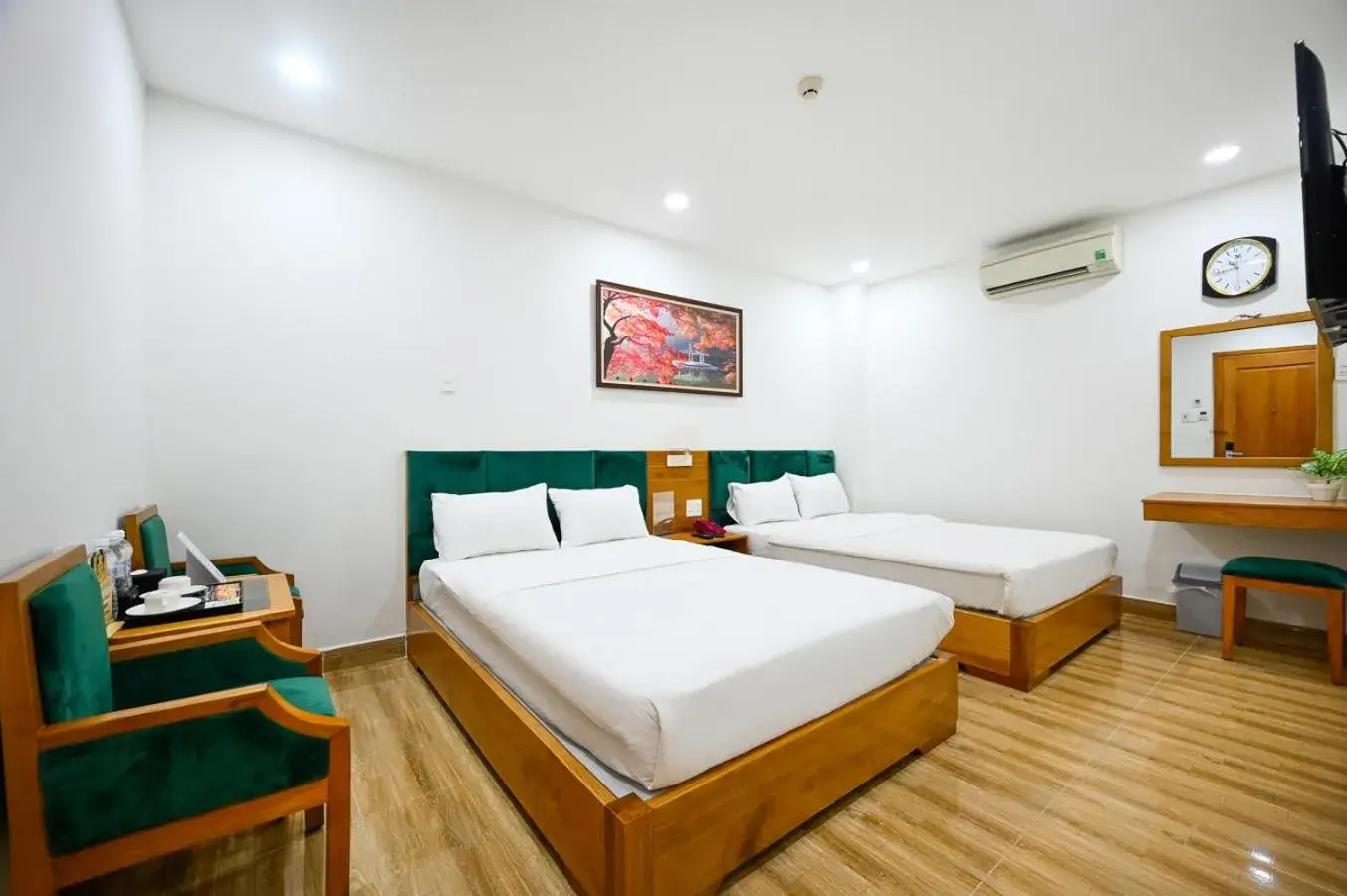 Bedroom, Bed in Vivian Airport Hotel Saigon Bedroom, Bed in Vivian Airport Hotel Saigon
