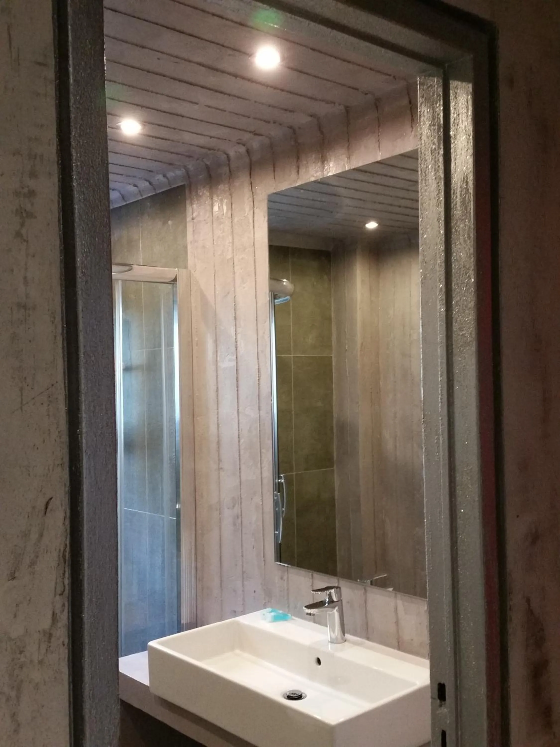 Bathroom in The Crystal Blue Hotel