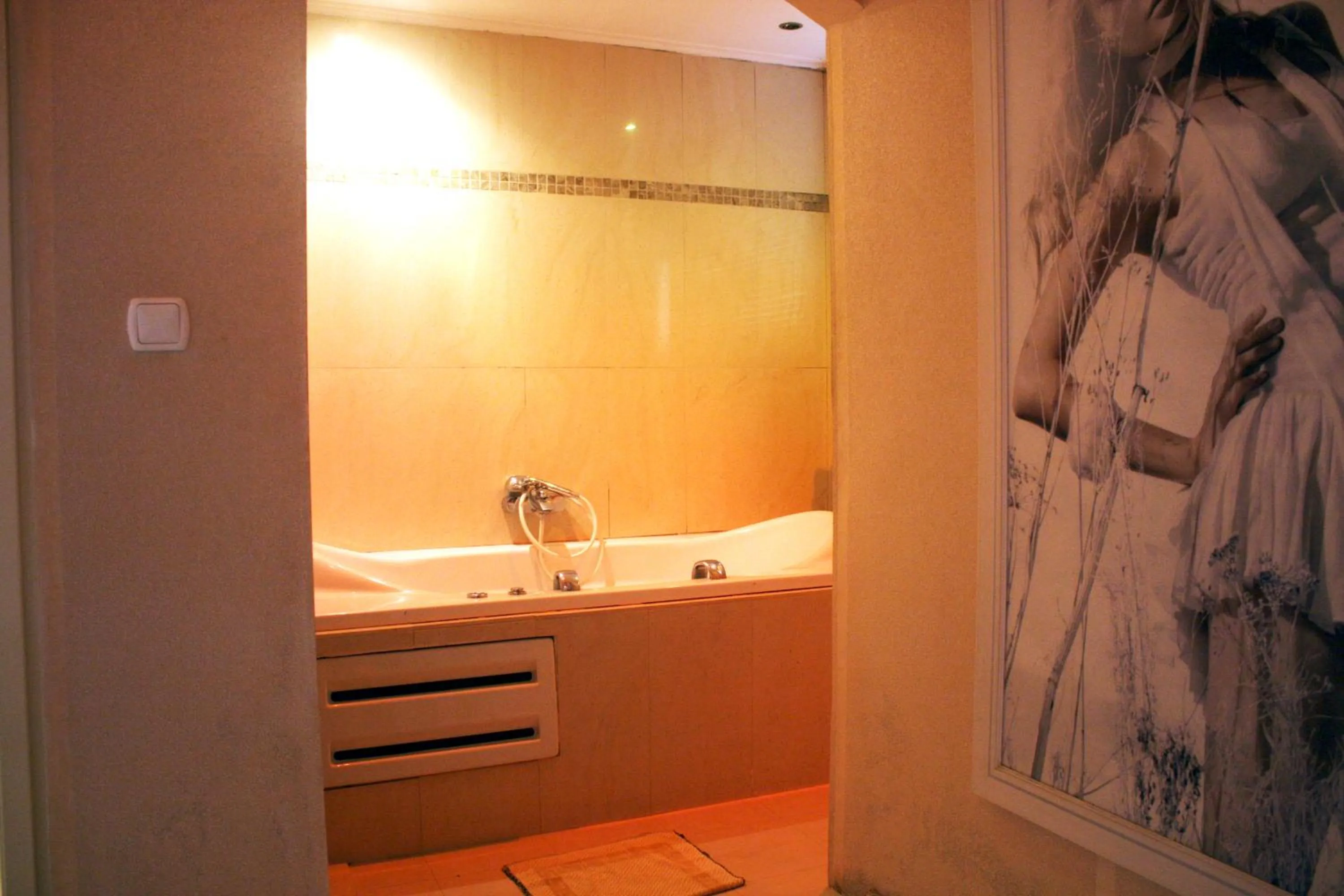 Bathroom in The Crystal Blue Hotel