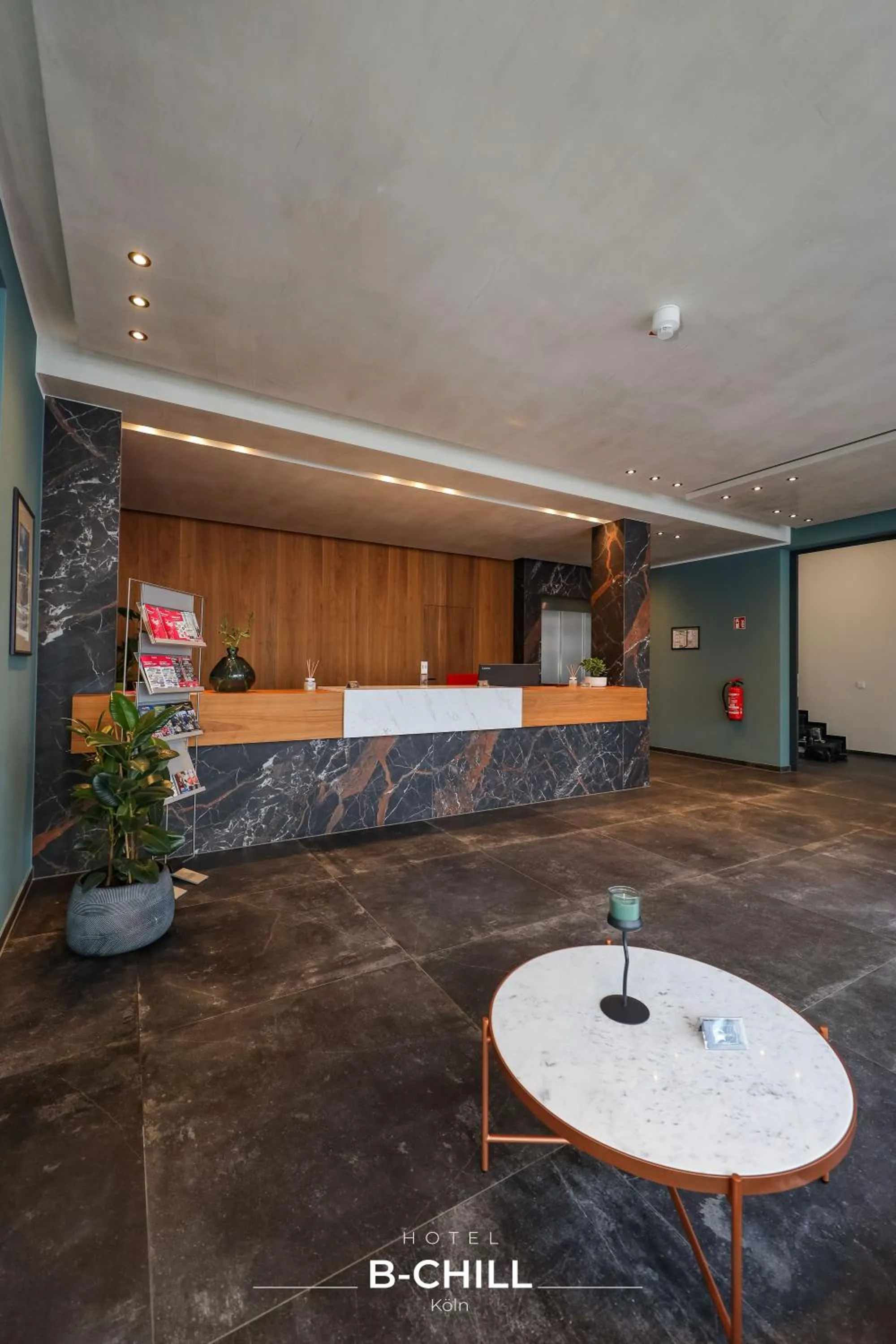 Lobby or reception in B-Chill Cologne