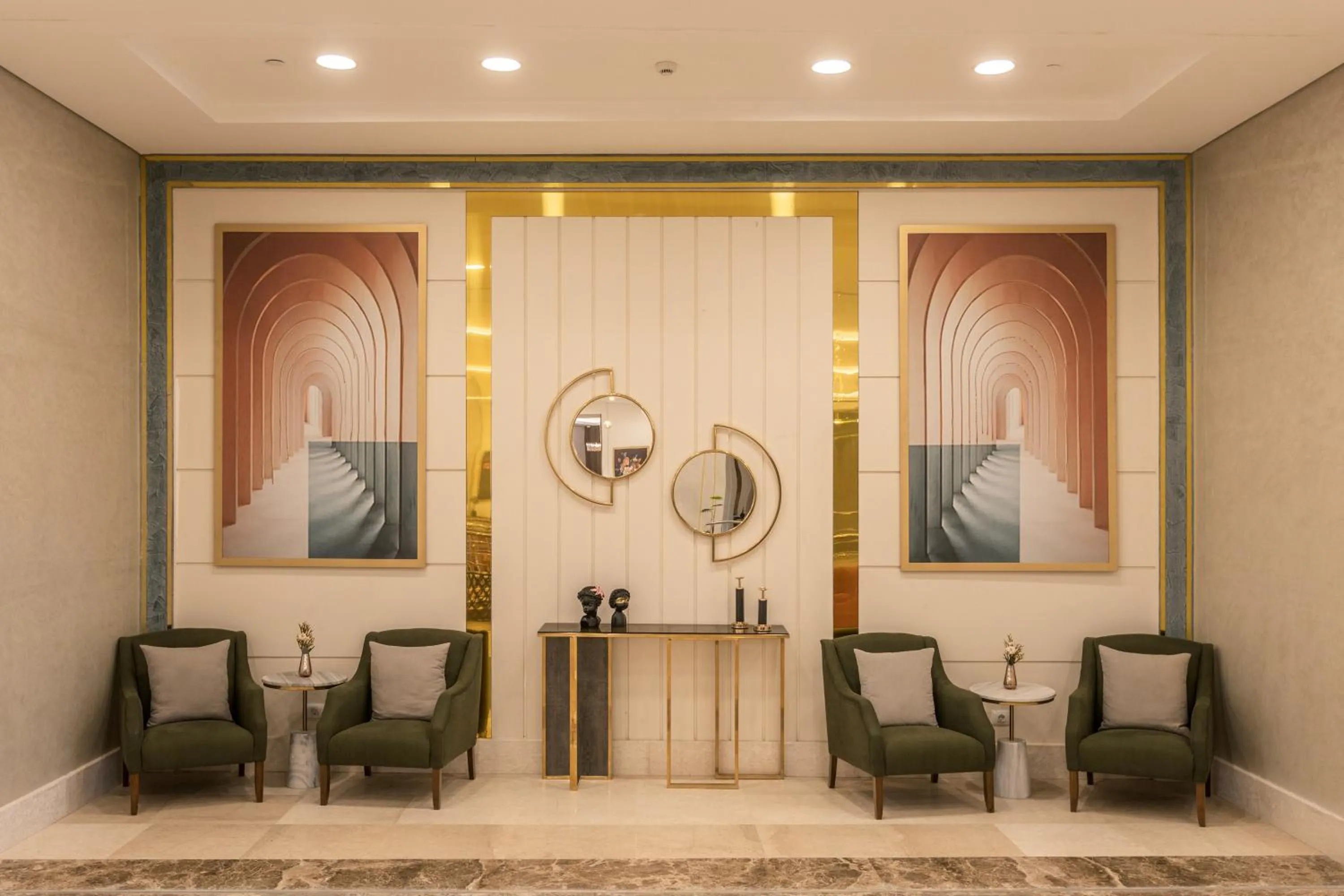 Decorative detail in Gewan Resort New Alamein