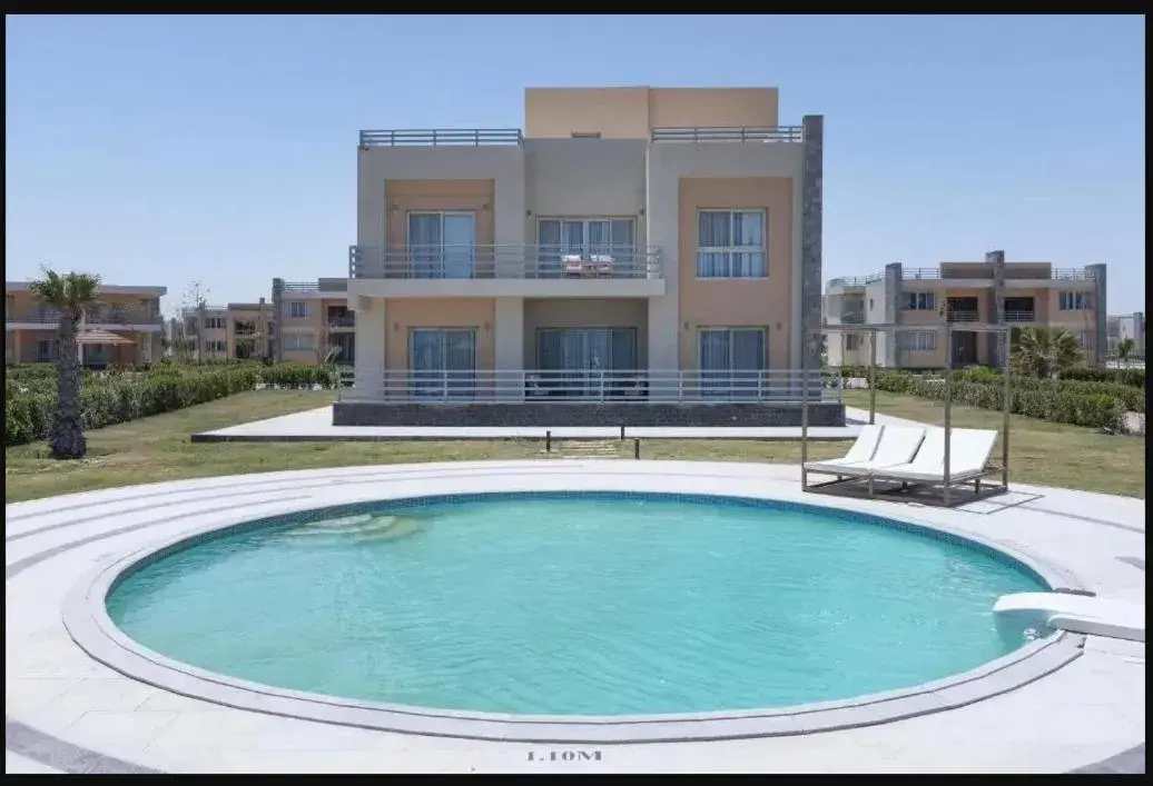 Swimming pool in Gewan Resort New Alamein Swimming pool in Gewan Resort New Alamein