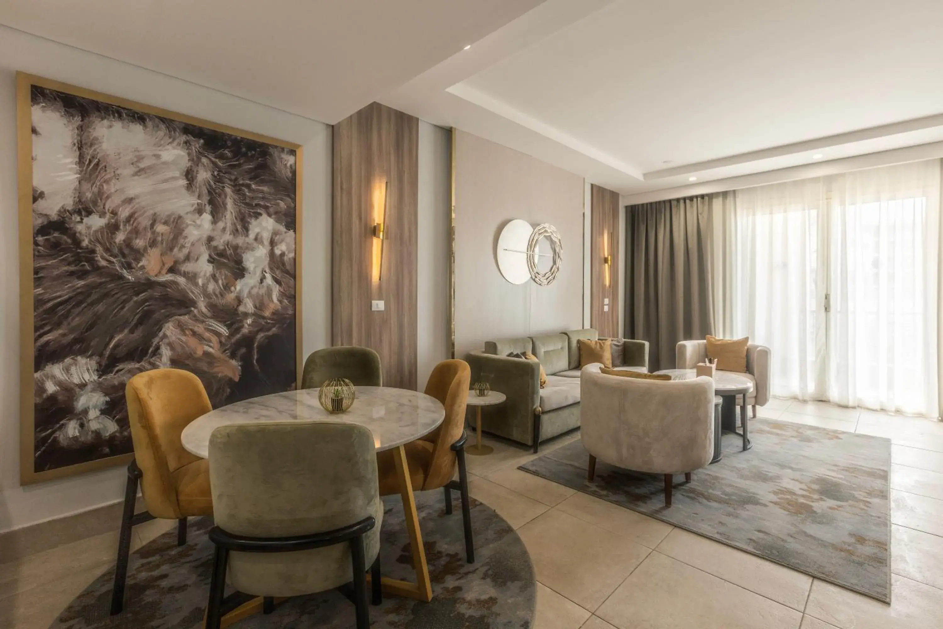 Living room in Gewan Resort New Alamein Living room in Gewan Resort New Alamein