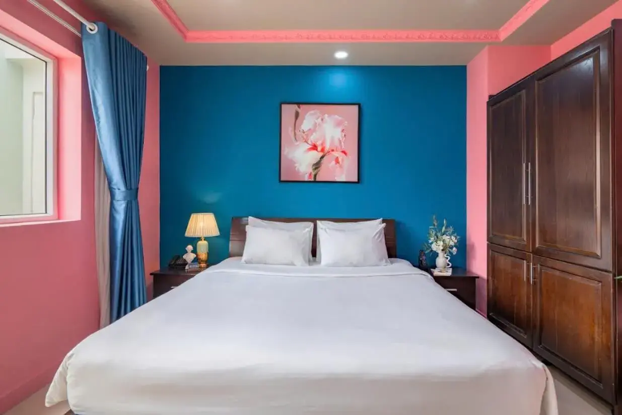 Bed in La Serena Hotel & Apartment Bed in La Serena Hotel & Apartment