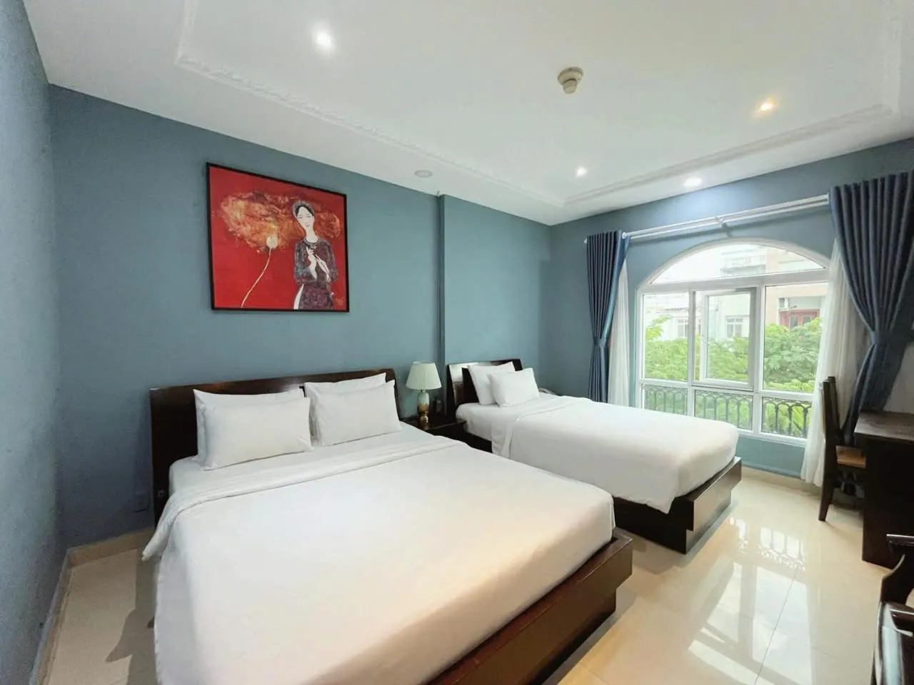 Bed in La Serena Hotel & Apartment