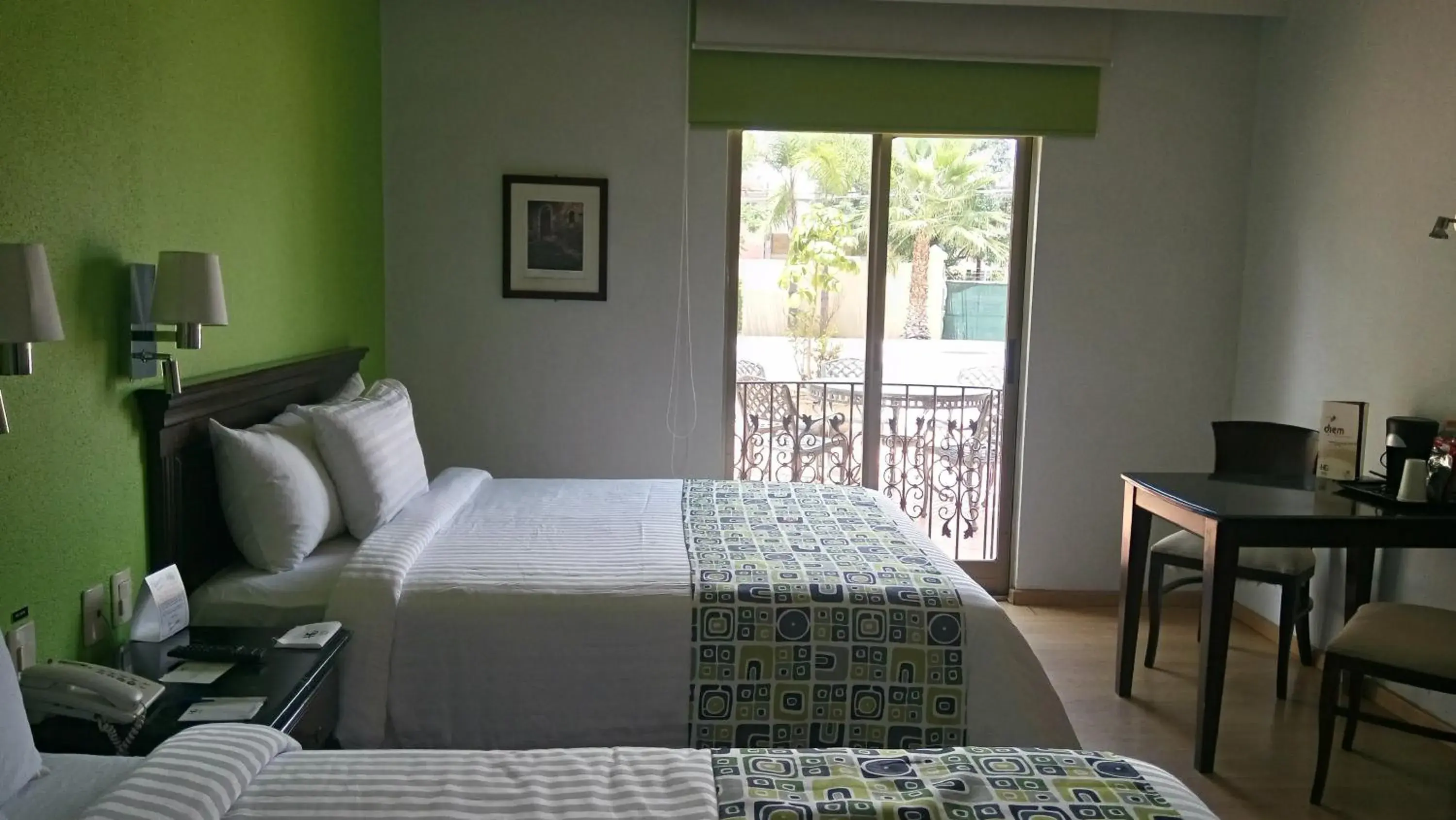 Garden view, Bed in HG Hotel Garden view, Bed in HG Hotel