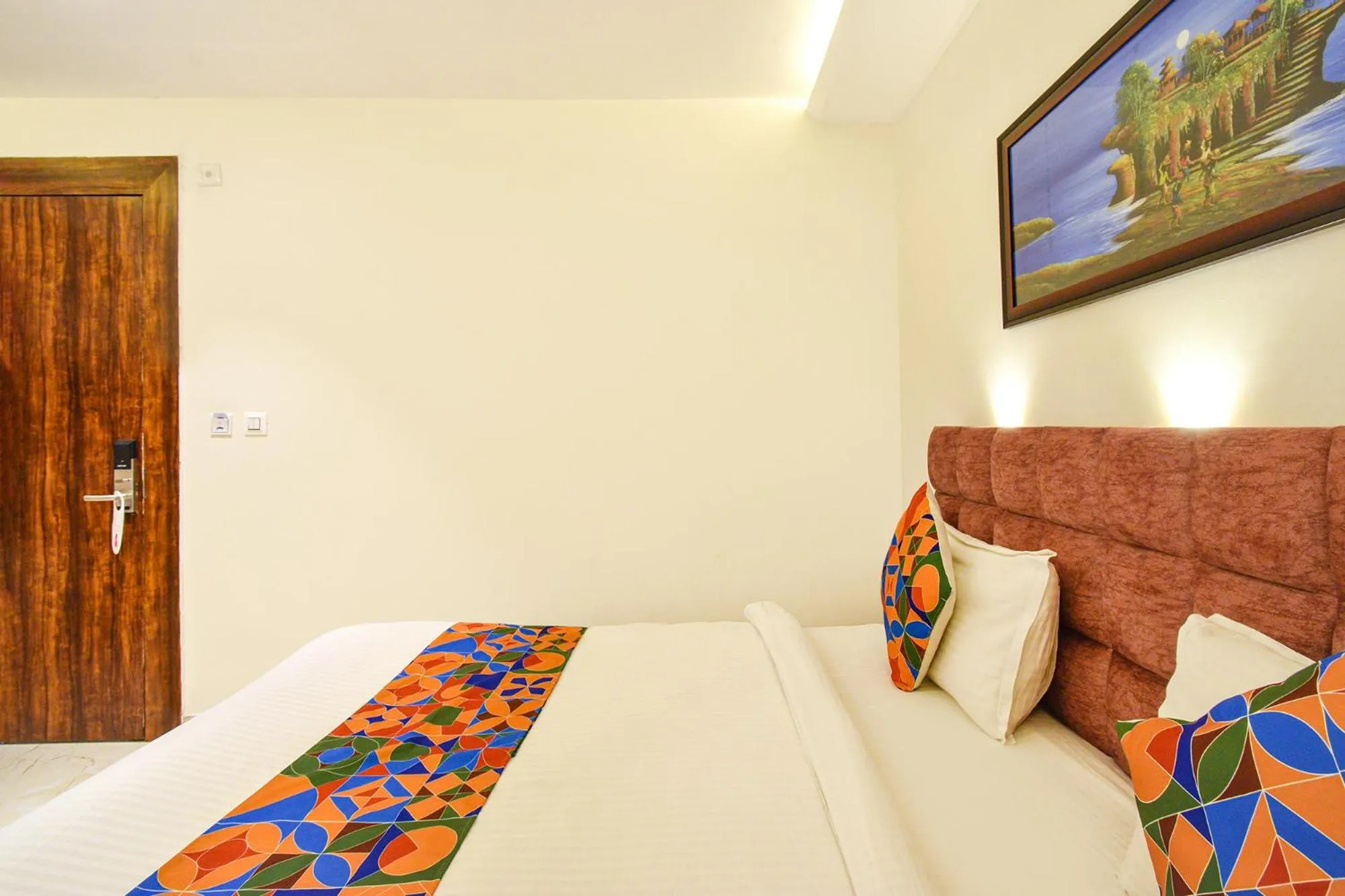 Bed in FabHotel Prime Prowell Apex