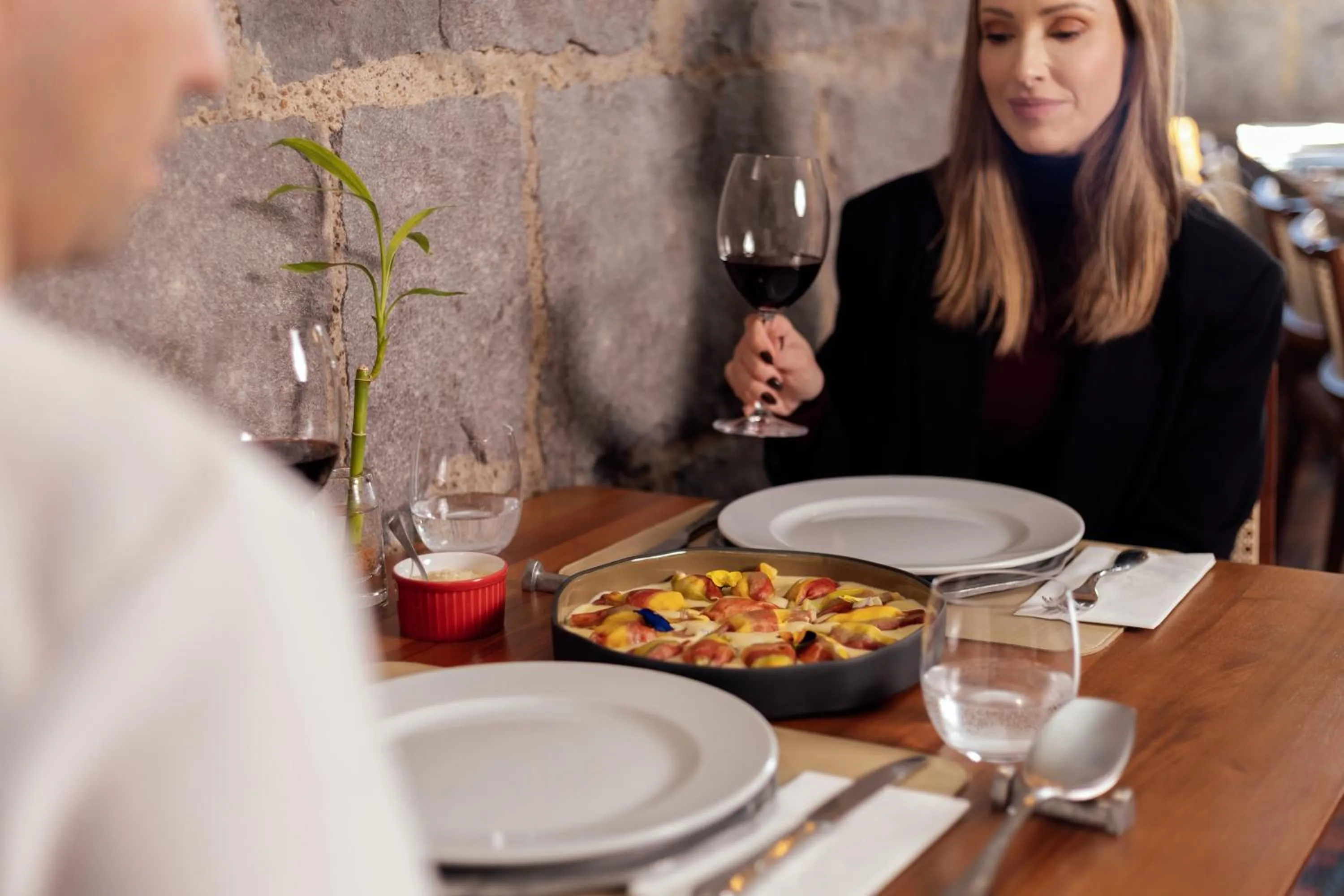 Restaurant/places to eat in Hotel Casacurta