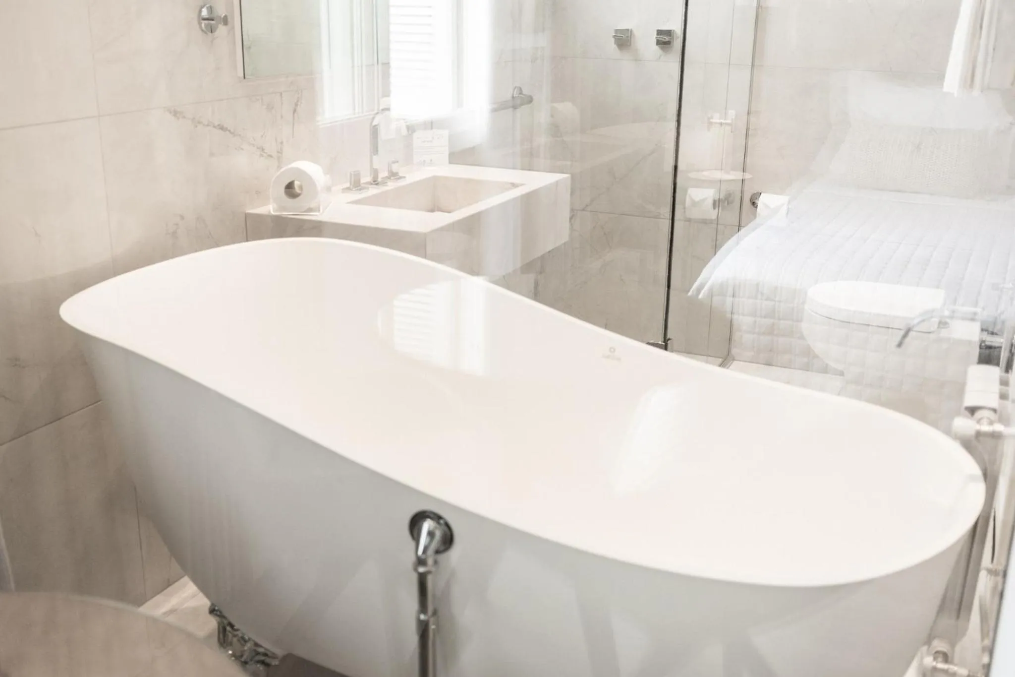 Bathroom in Hotel Casacurta