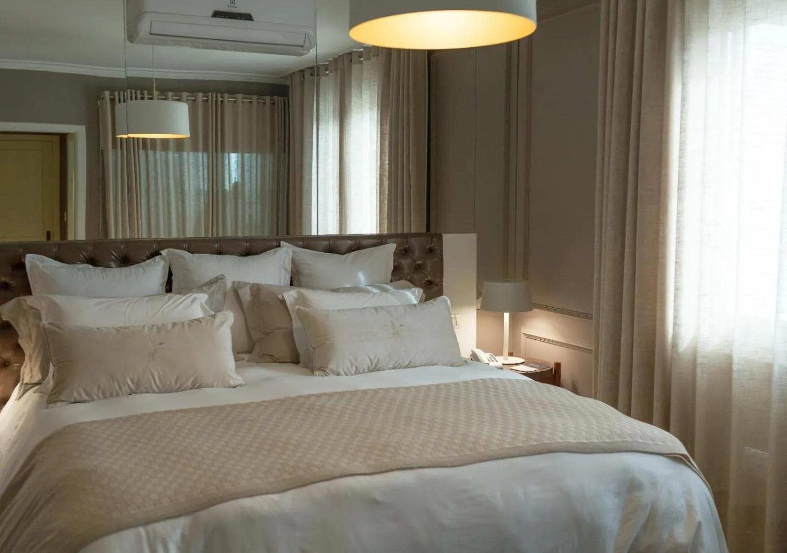 Bed in Hotel Casacurta