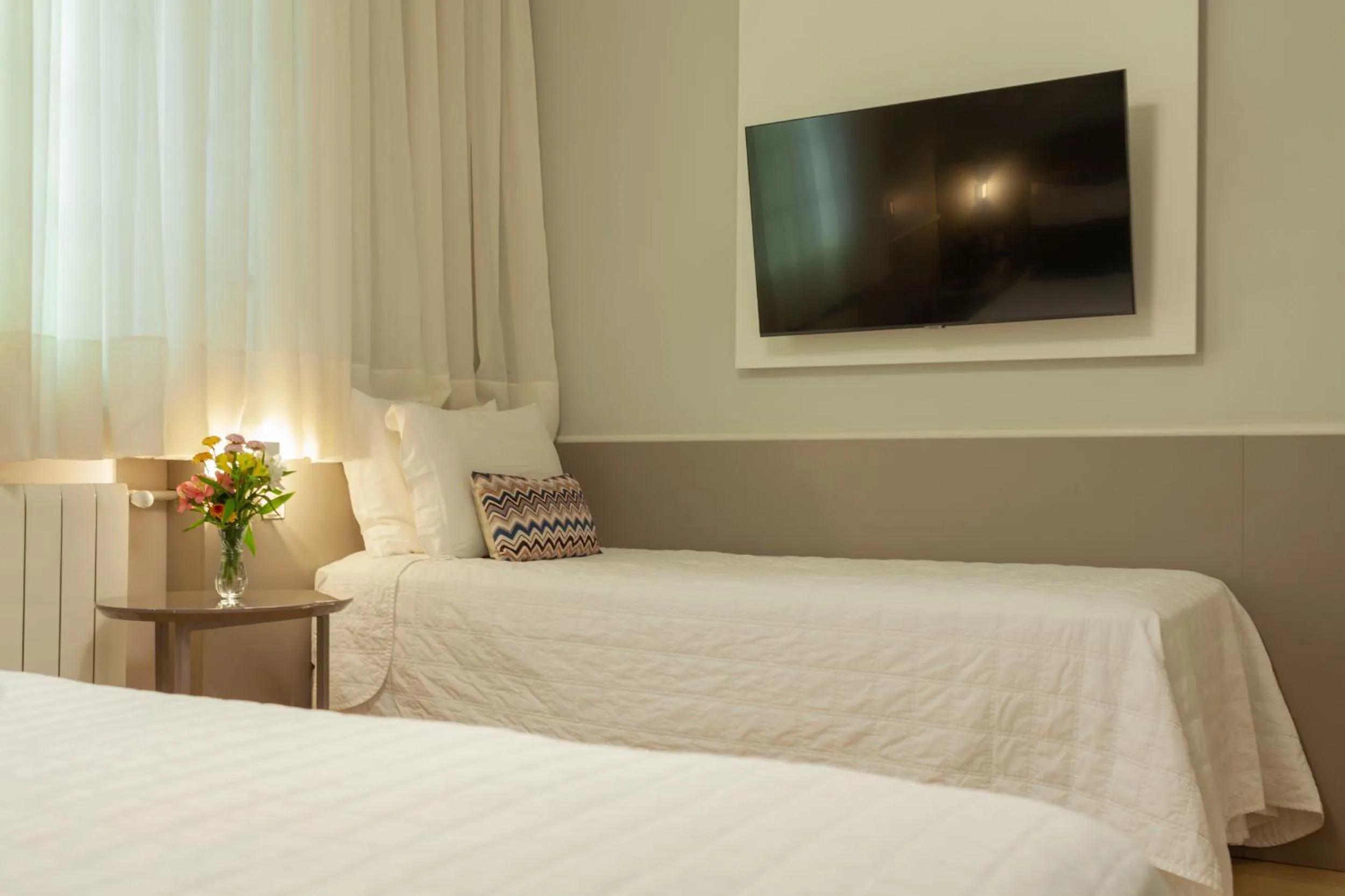 Bed in Hotel Casacurta