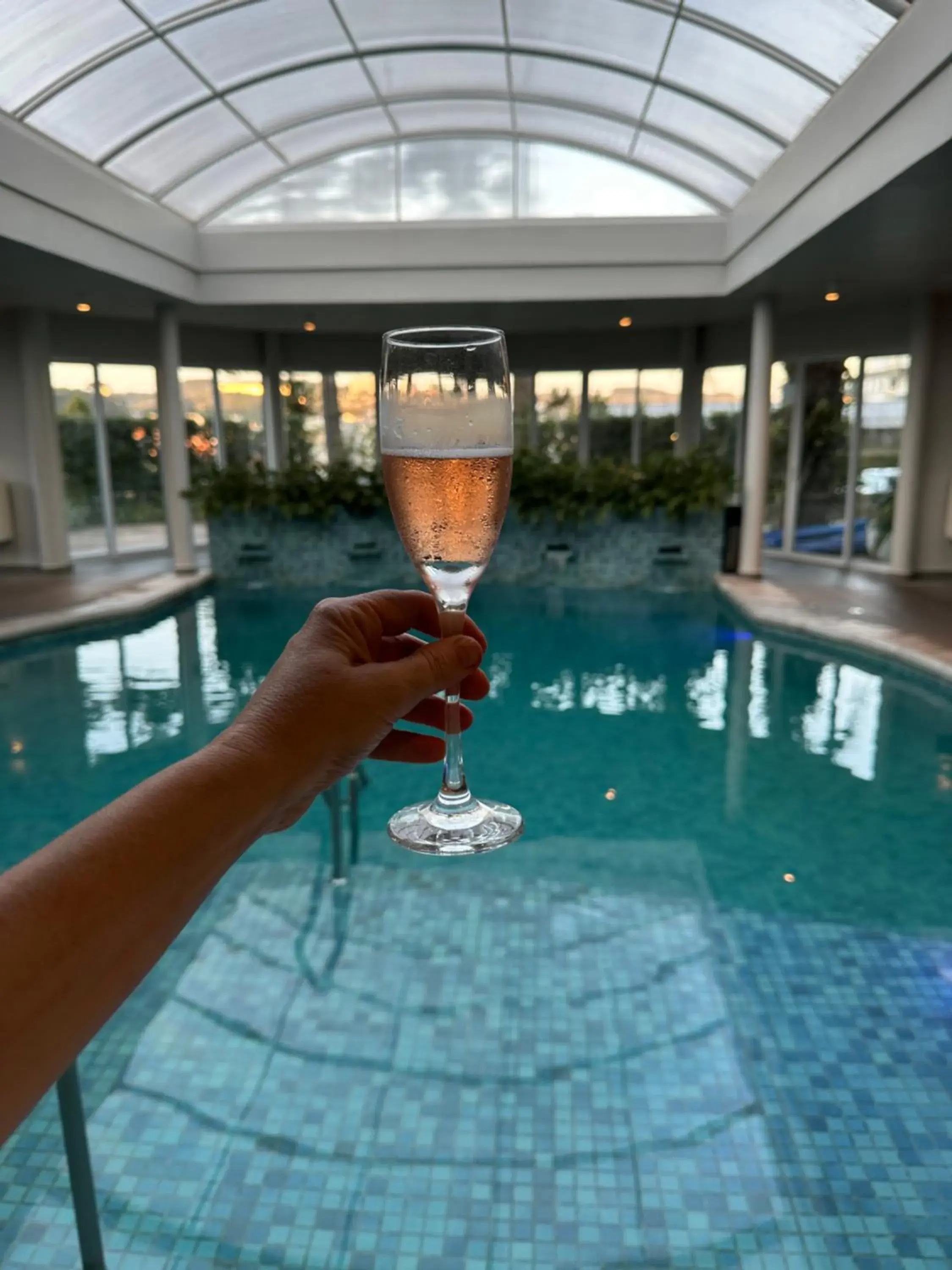 Swimming pool in Hotel Casacurta Swimming pool in Hotel Casacurta