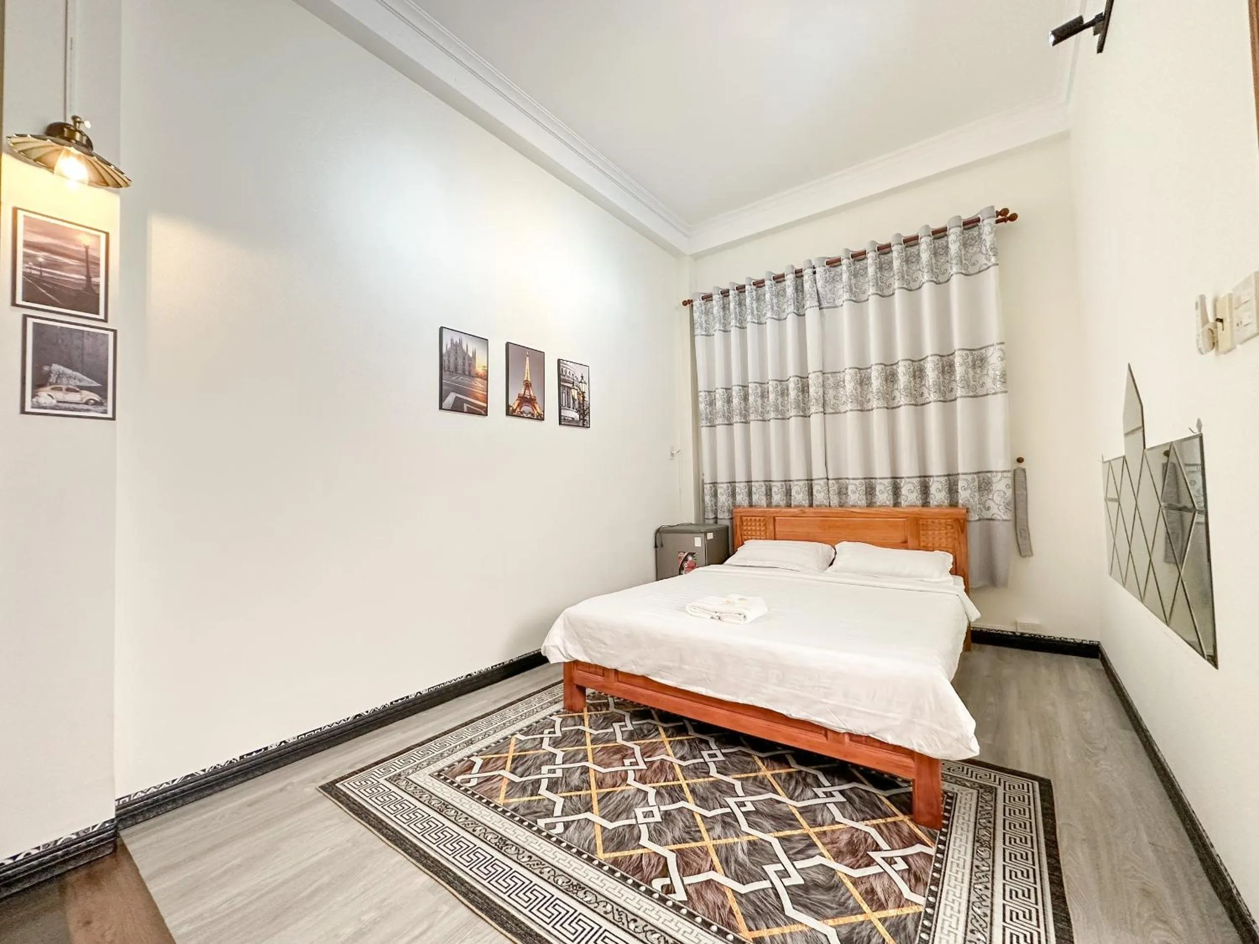 Bed in BÊ TÔNG RESIDENCES HOMESTAY