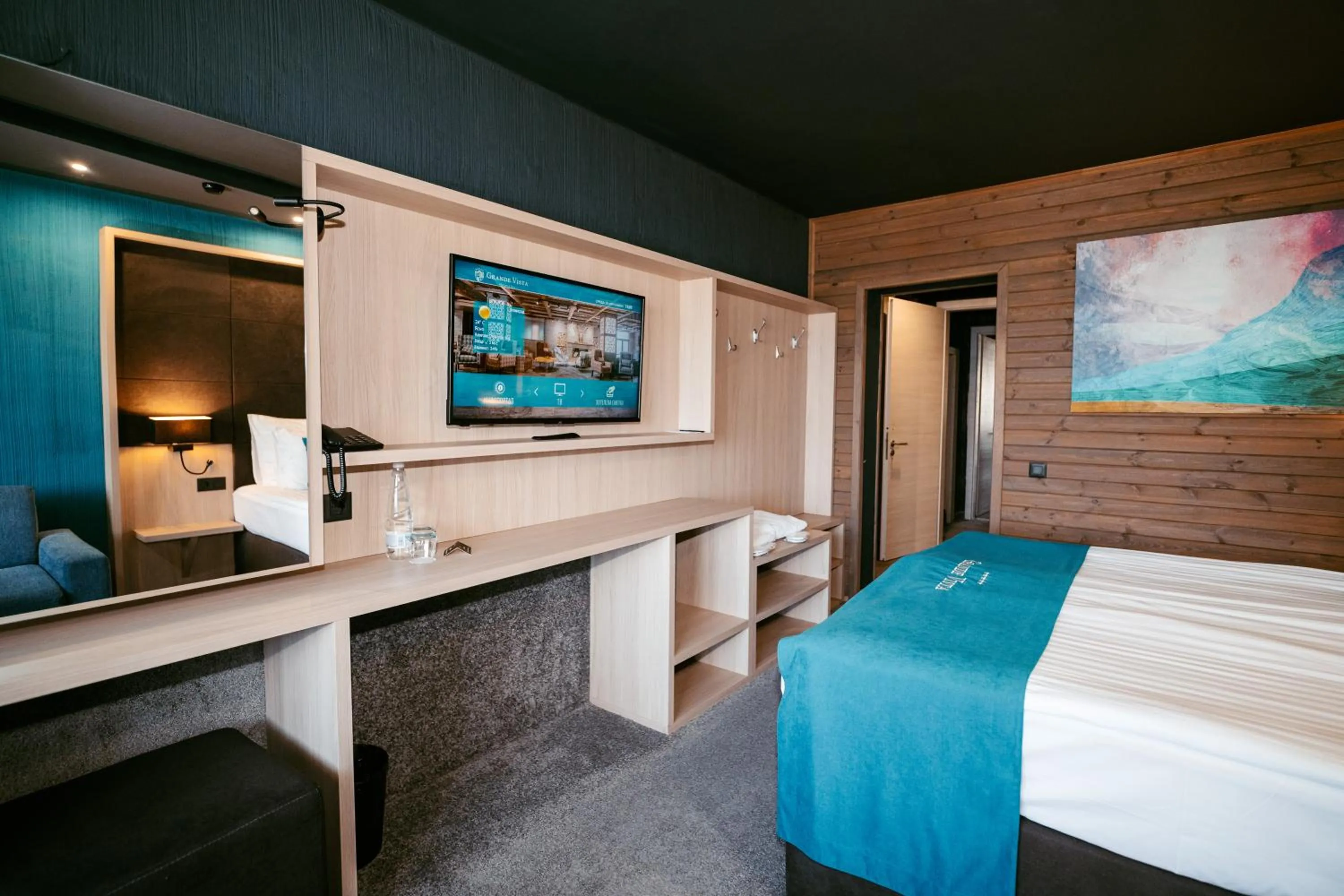 Bed in Grande Vista Resort & Spa