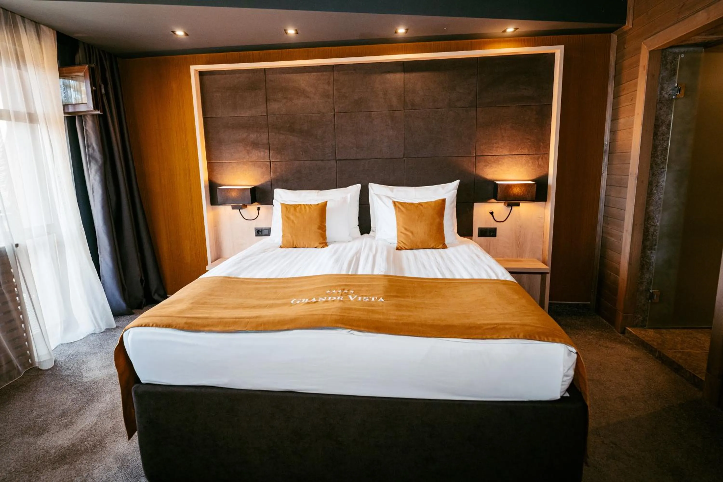 Bed in Grande Vista Resort & Spa