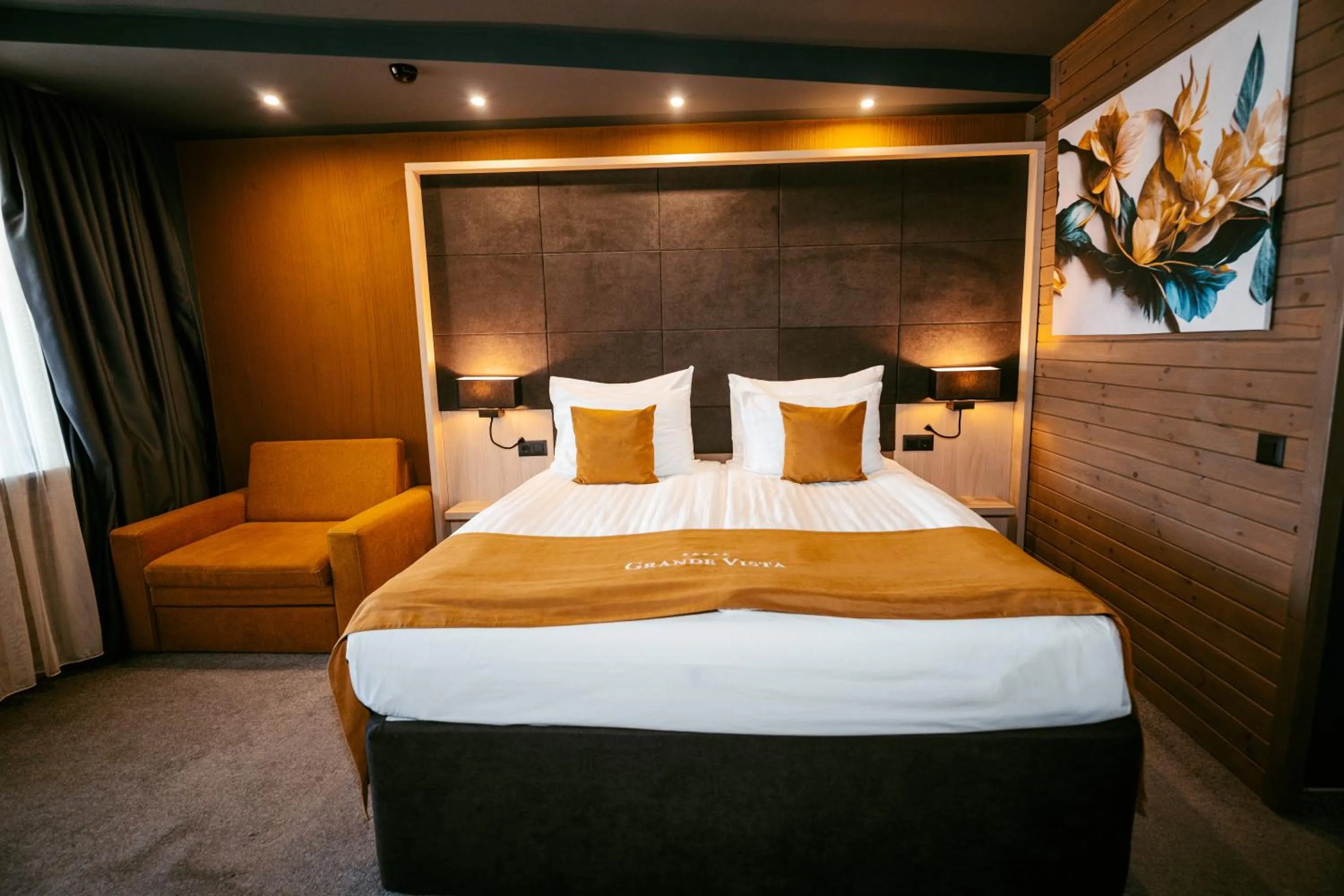 Bed in Grande Vista Resort & Spa