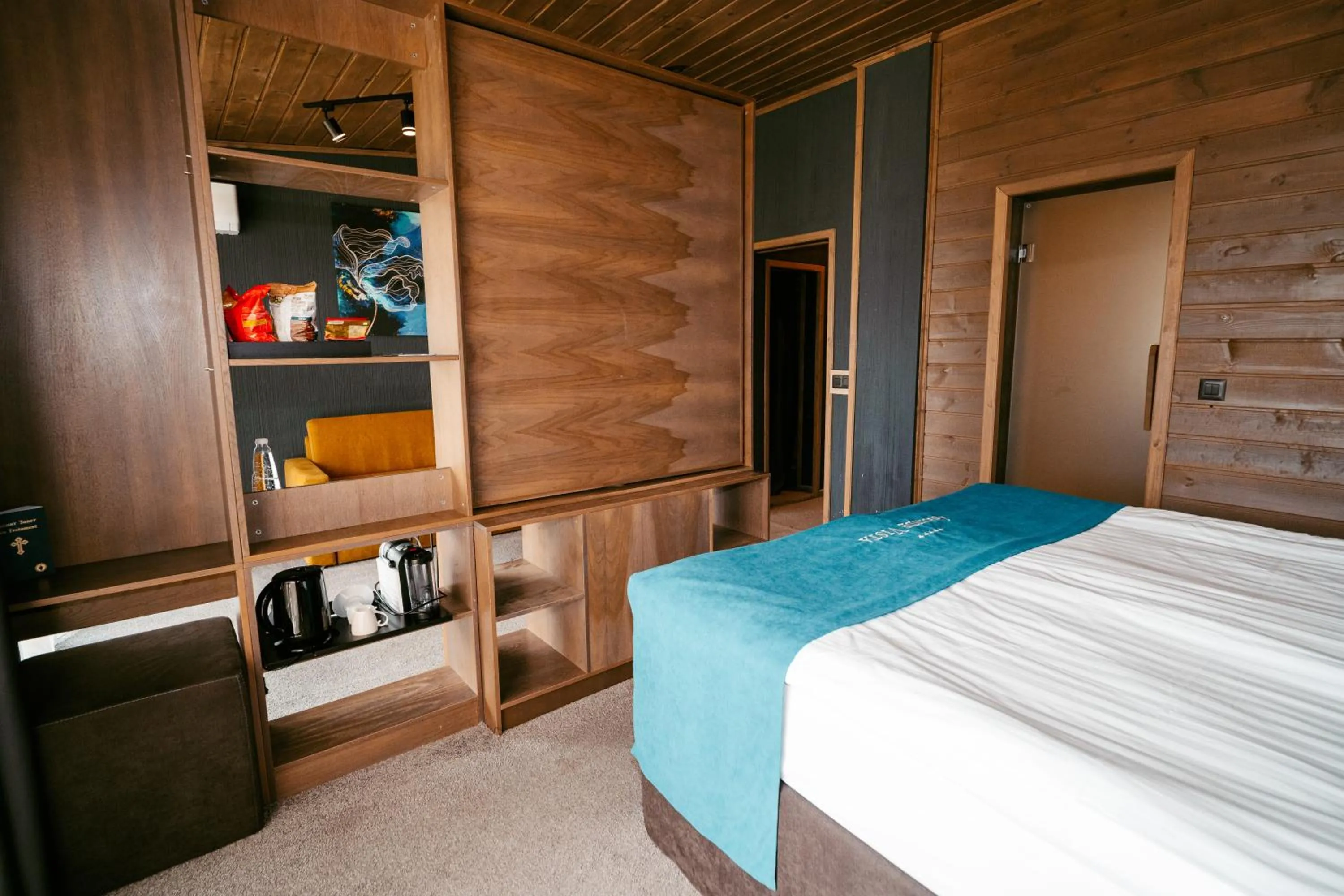 Bed in Grande Vista Resort & Spa