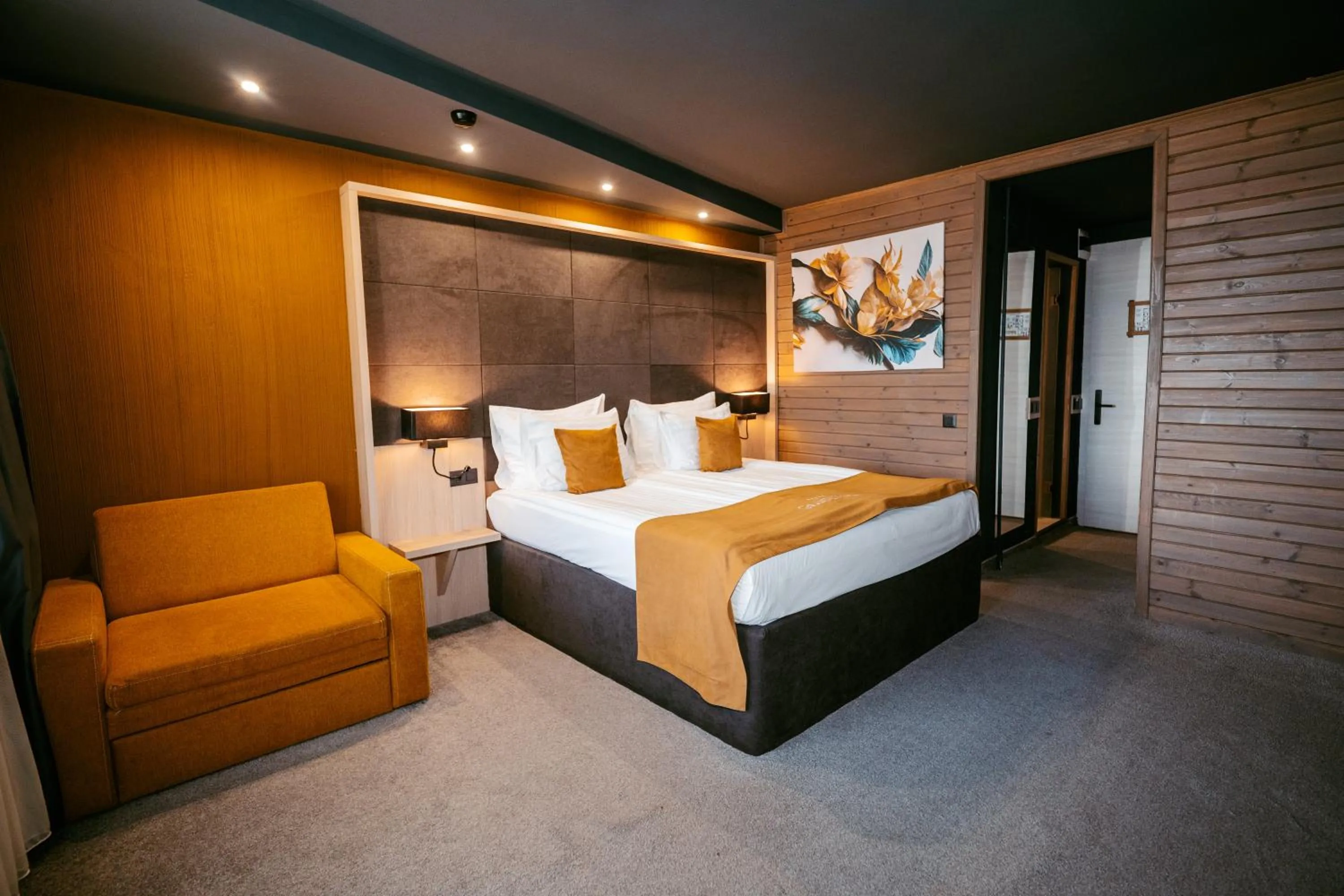 Bed in Grande Vista Resort & Spa