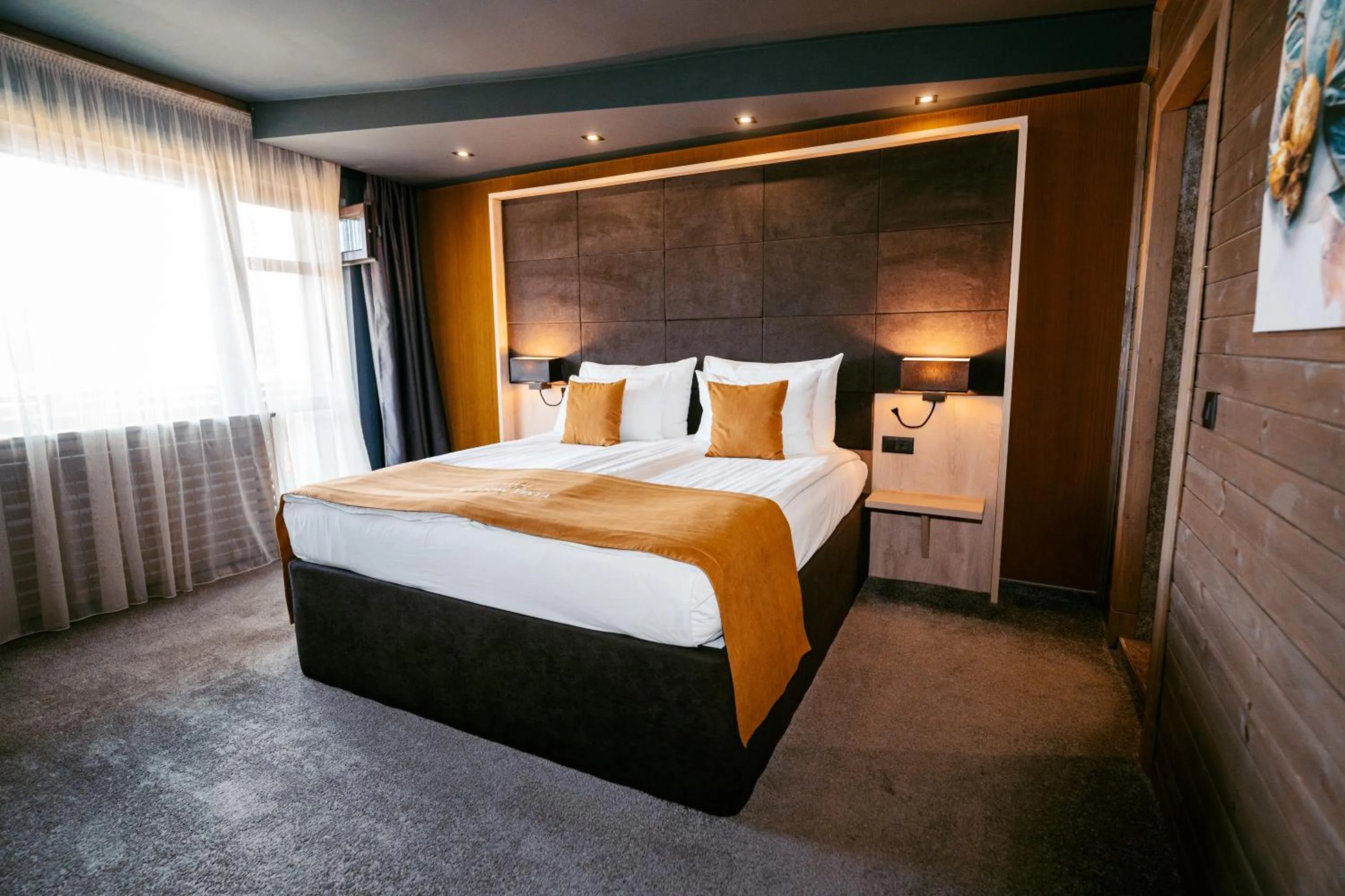 Bed in Grande Vista Resort & Spa