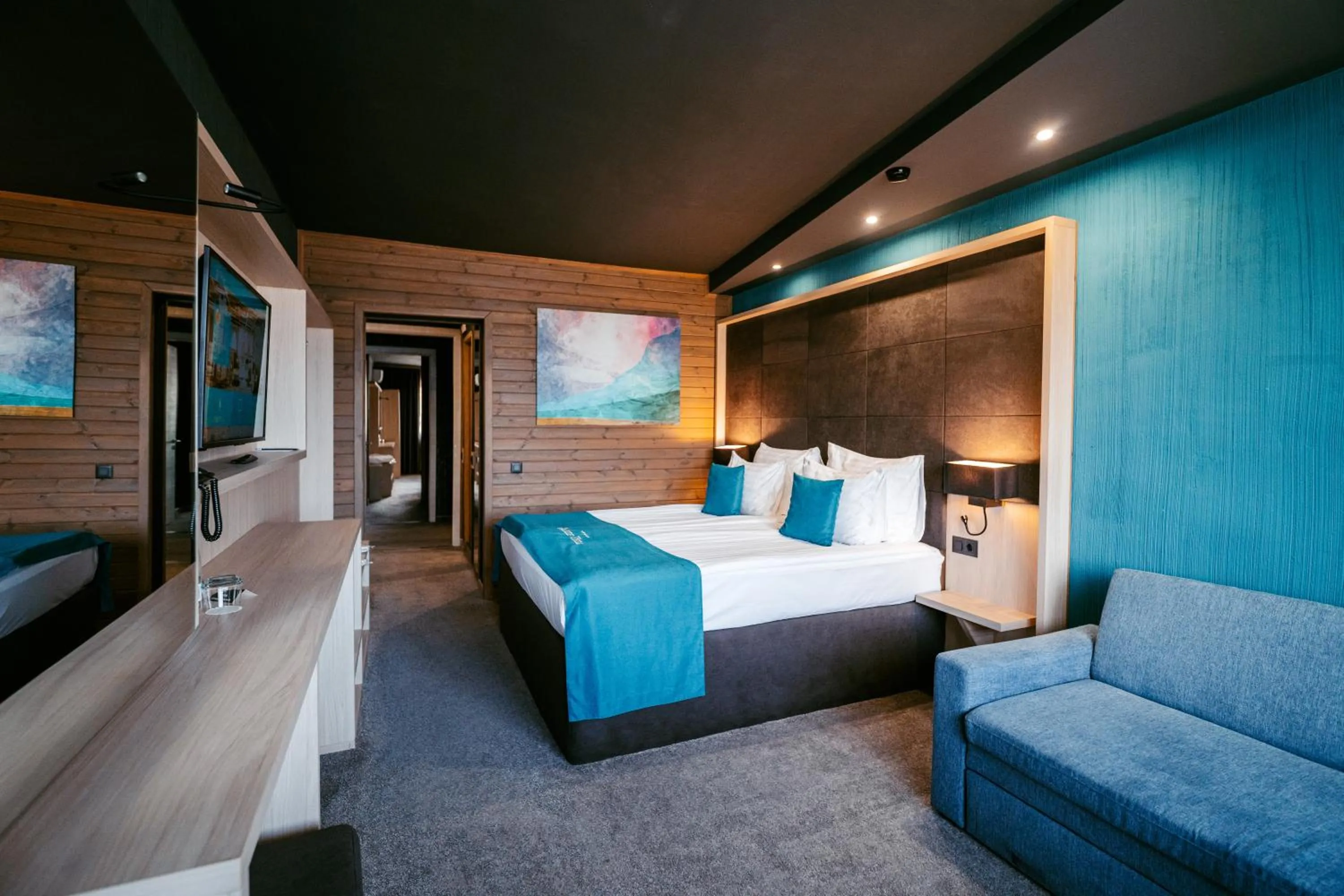 Bed in Grande Vista Resort & Spa