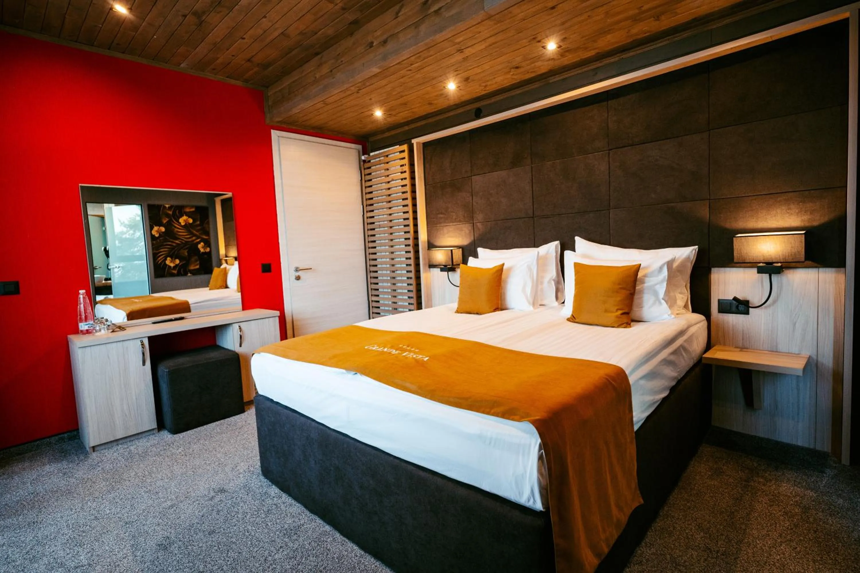 Bed in Grande Vista Resort & Spa