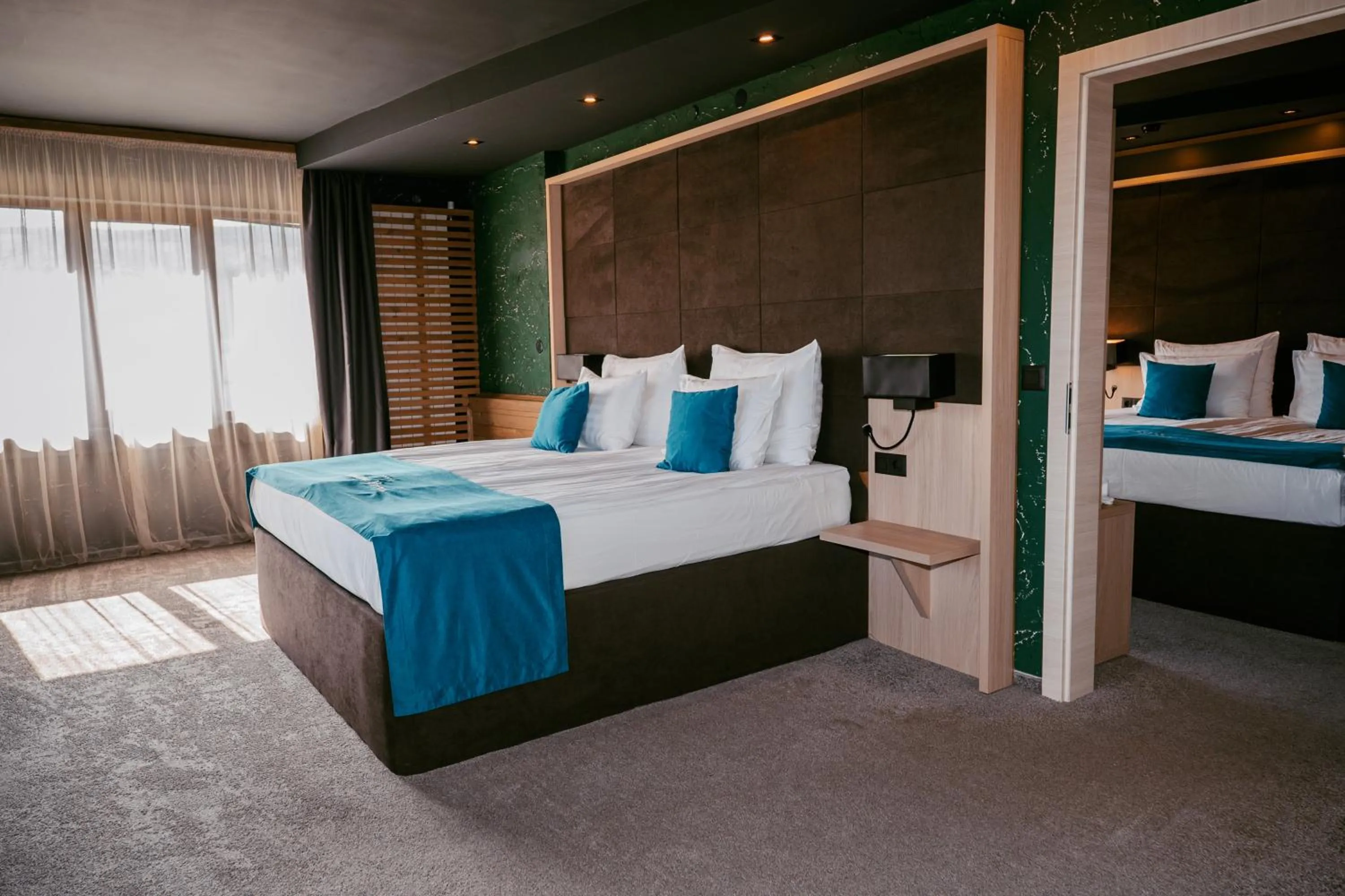 Bed in Grande Vista Resort & Spa