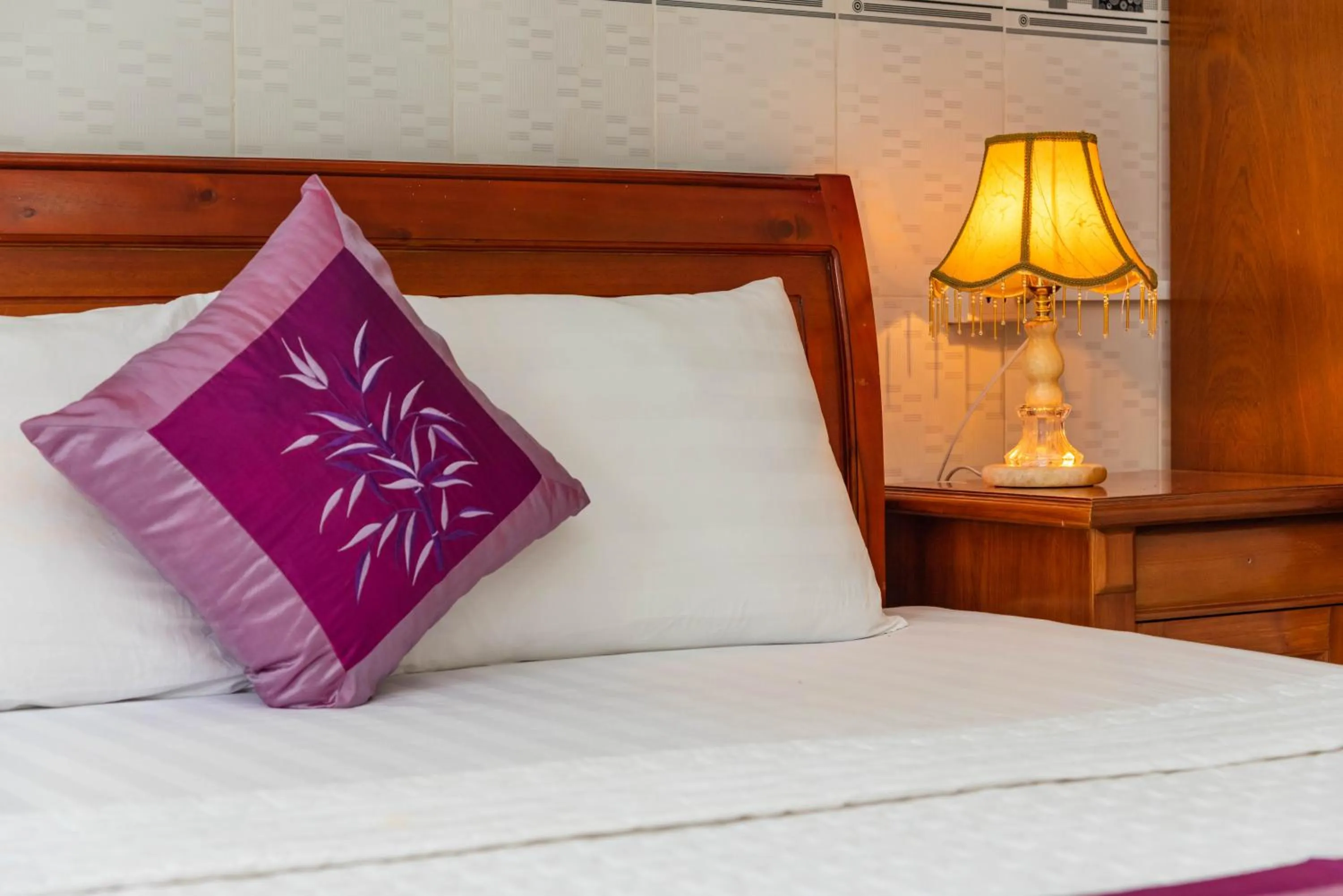 Bed in Nhat Lan Resort