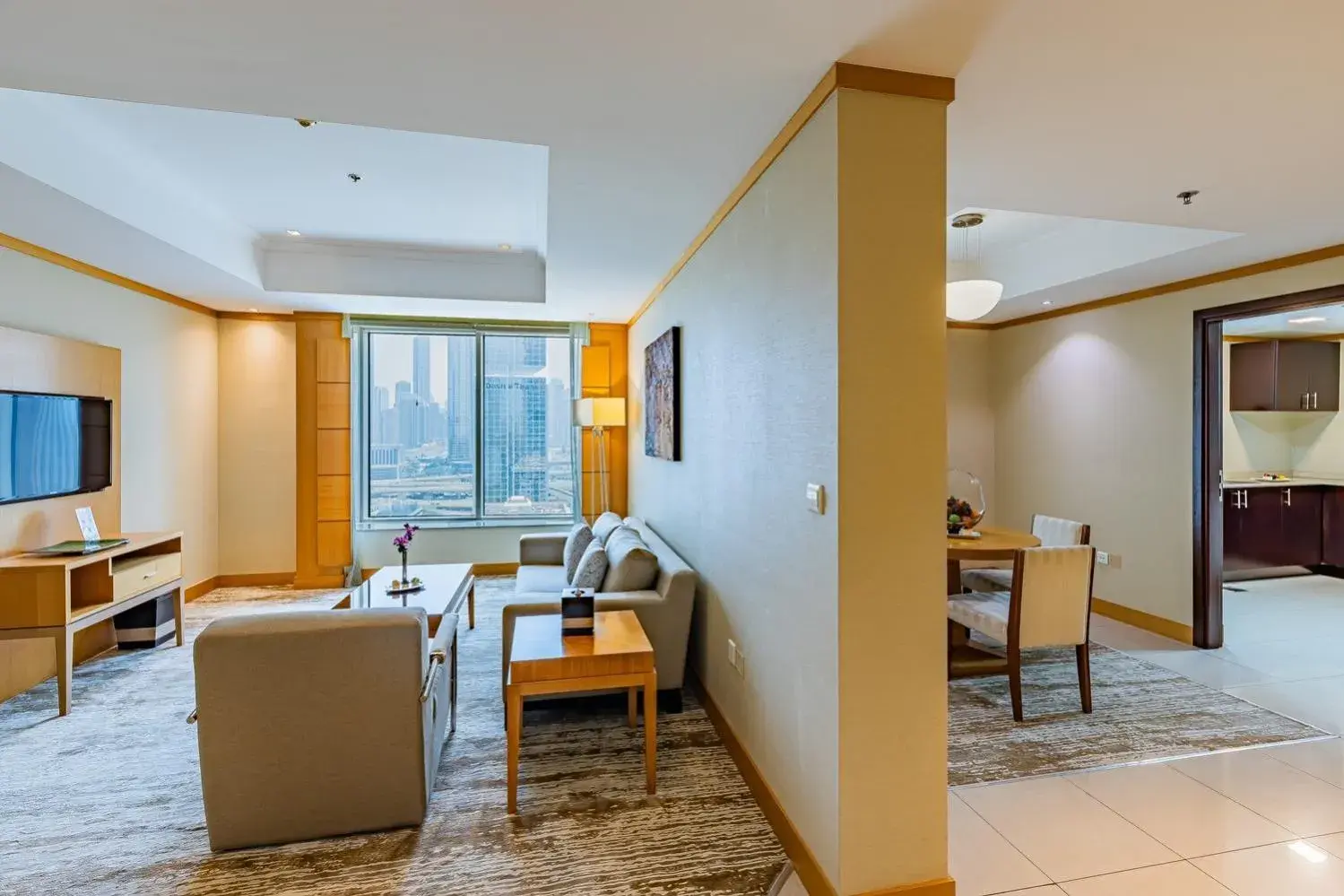 Deluxe Two-Bedroom Suite in Carlton Downtown Hotel Deluxe Two-Bedroom Suite in Carlton Downtown Hotel