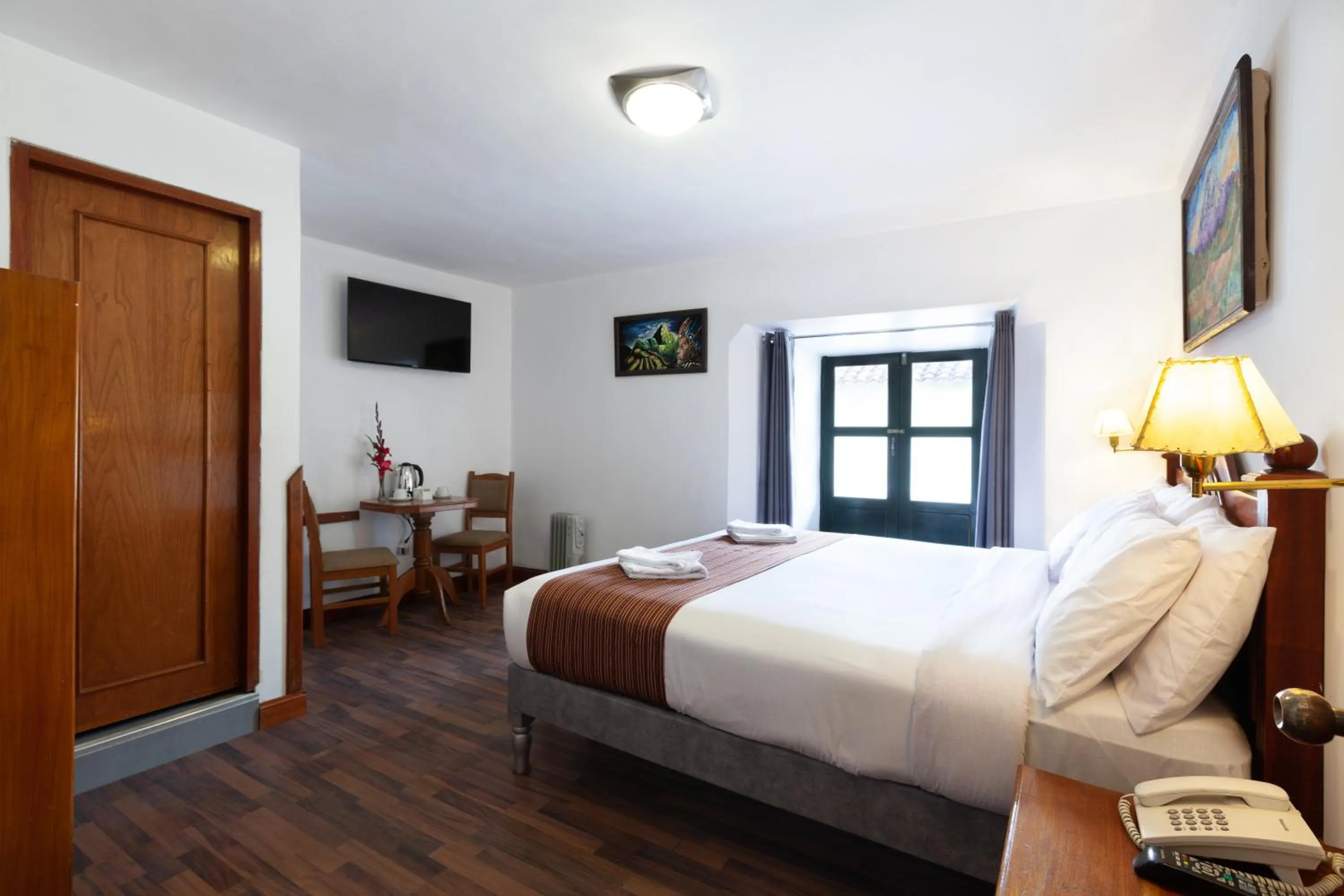 Bed in Hotel Amerinka