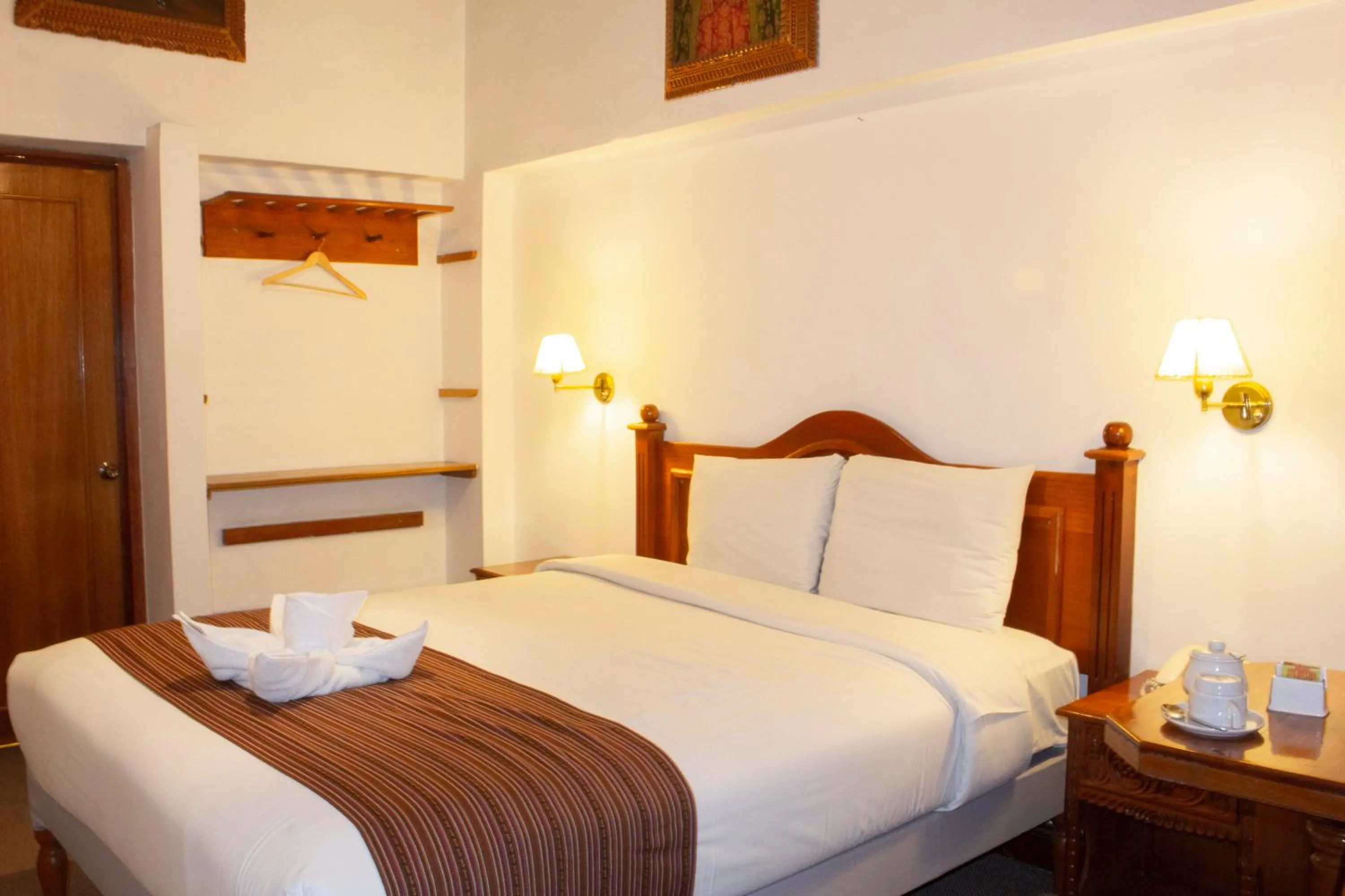 Bed in Hotel Amerinka